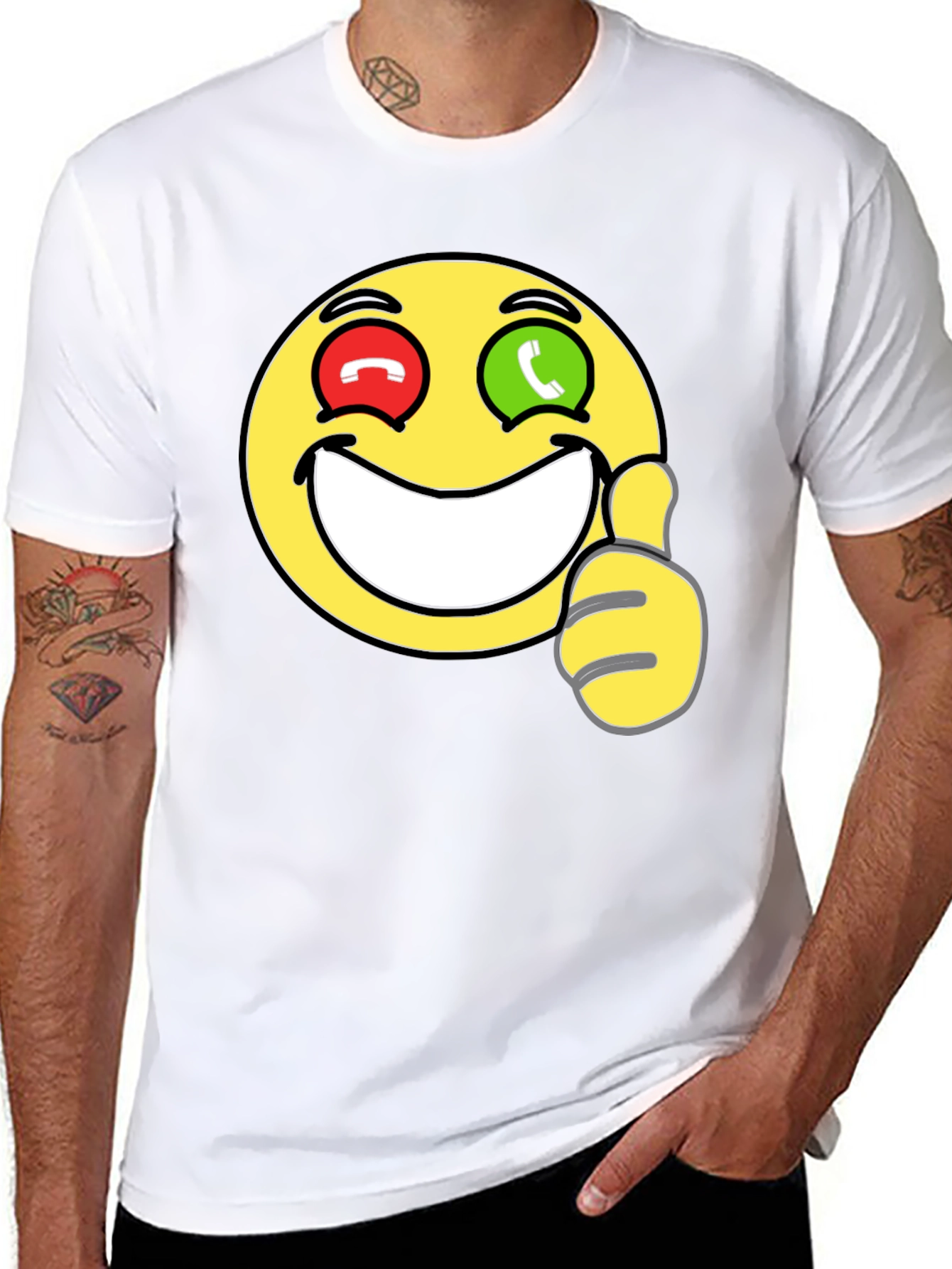Emoji Thumbs Up T-Shirt - Funny Graphic Tee