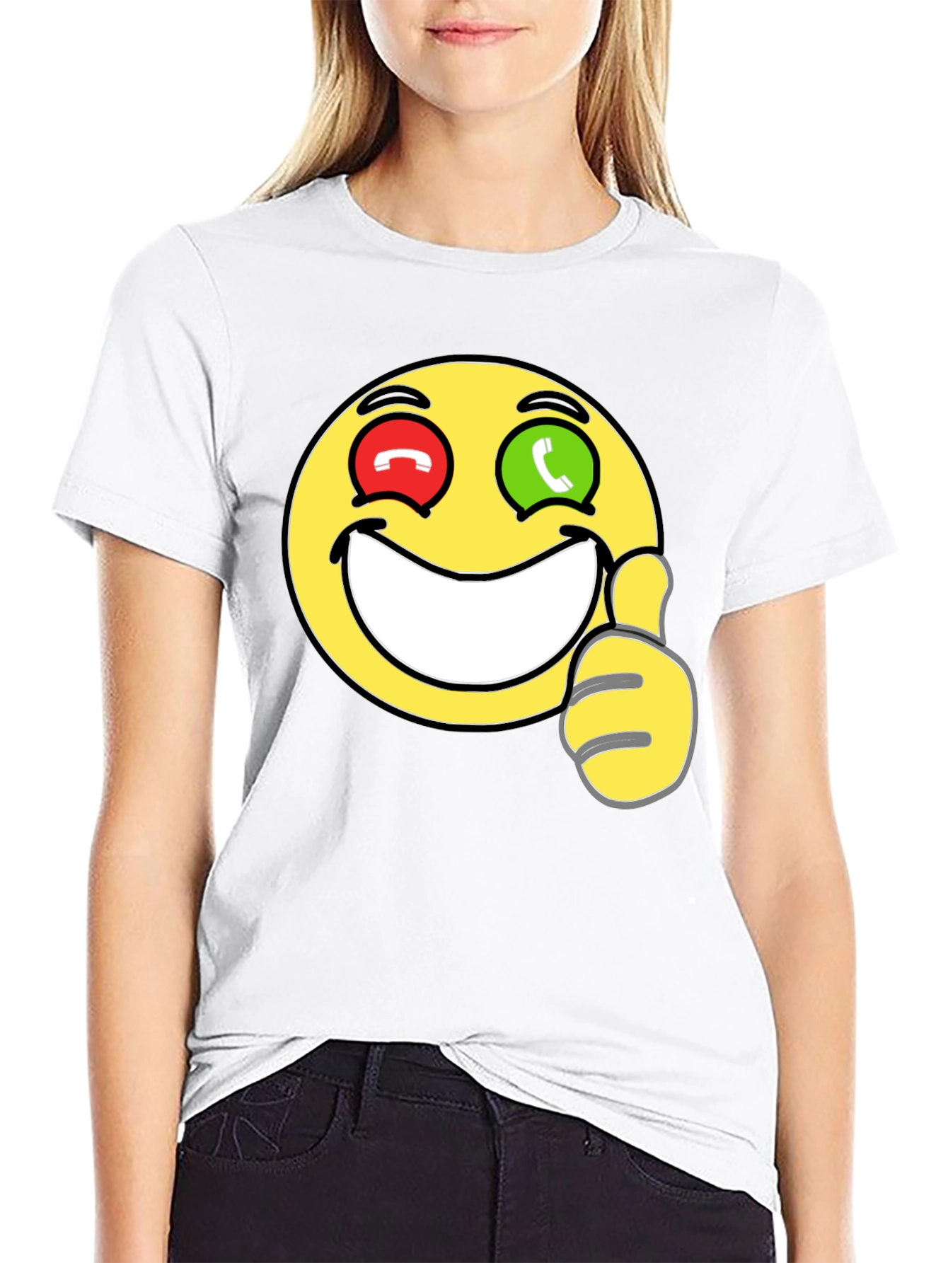 Emoji Thumbs Up T-Shirt - Funny Graphic Tee