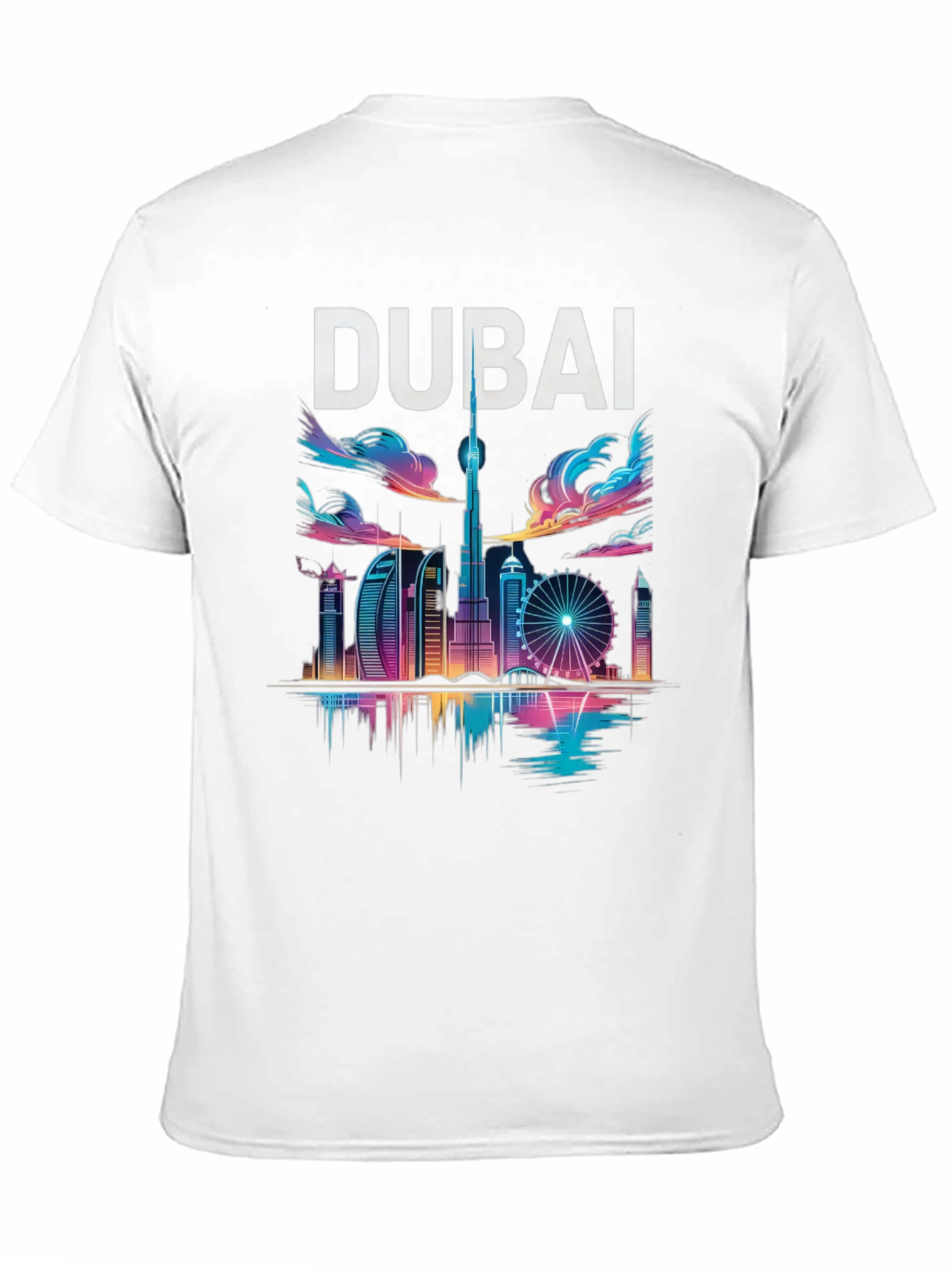 Dubai Skyline Graphic T-Shirt