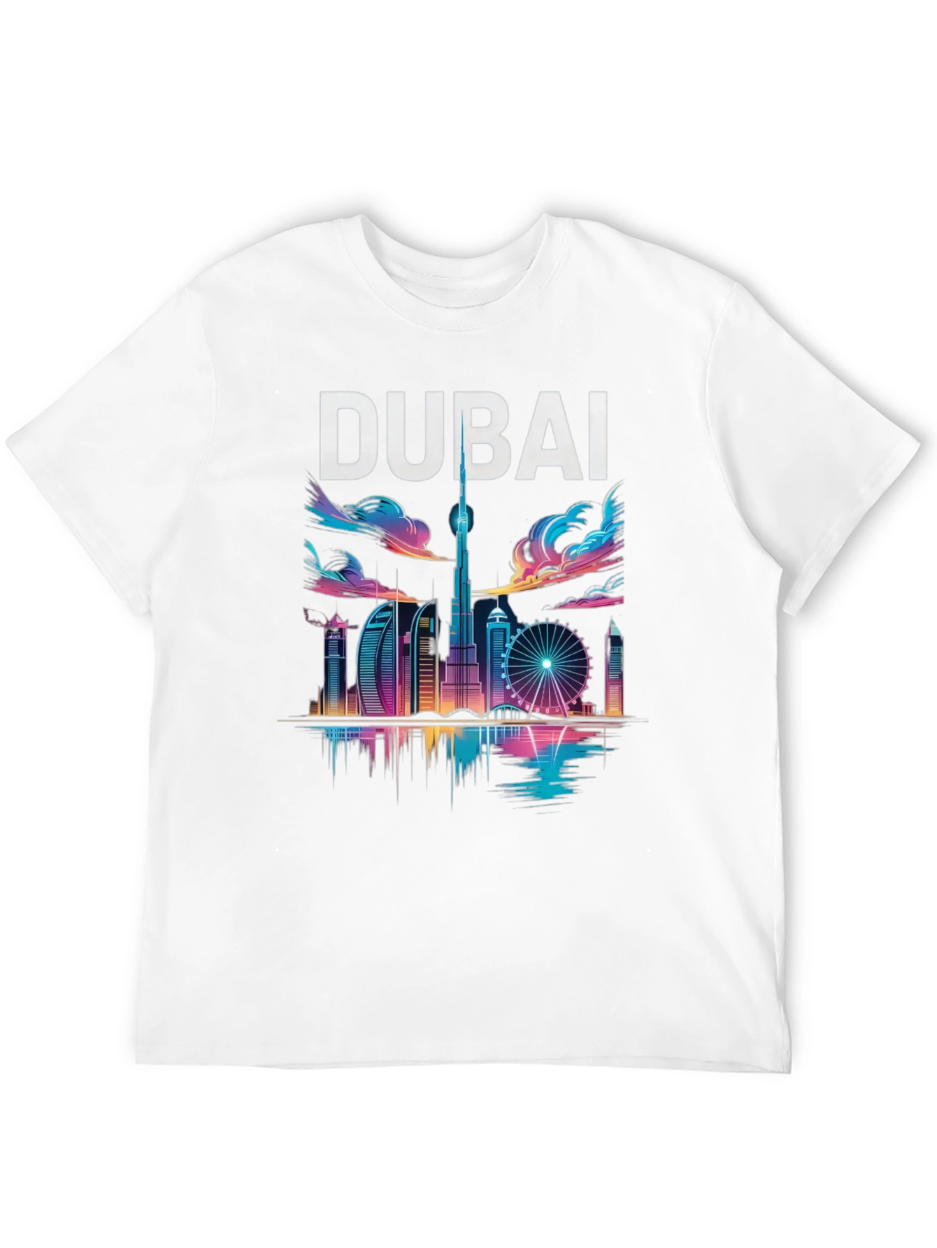 Dubai Skyline Graphic T-Shirt