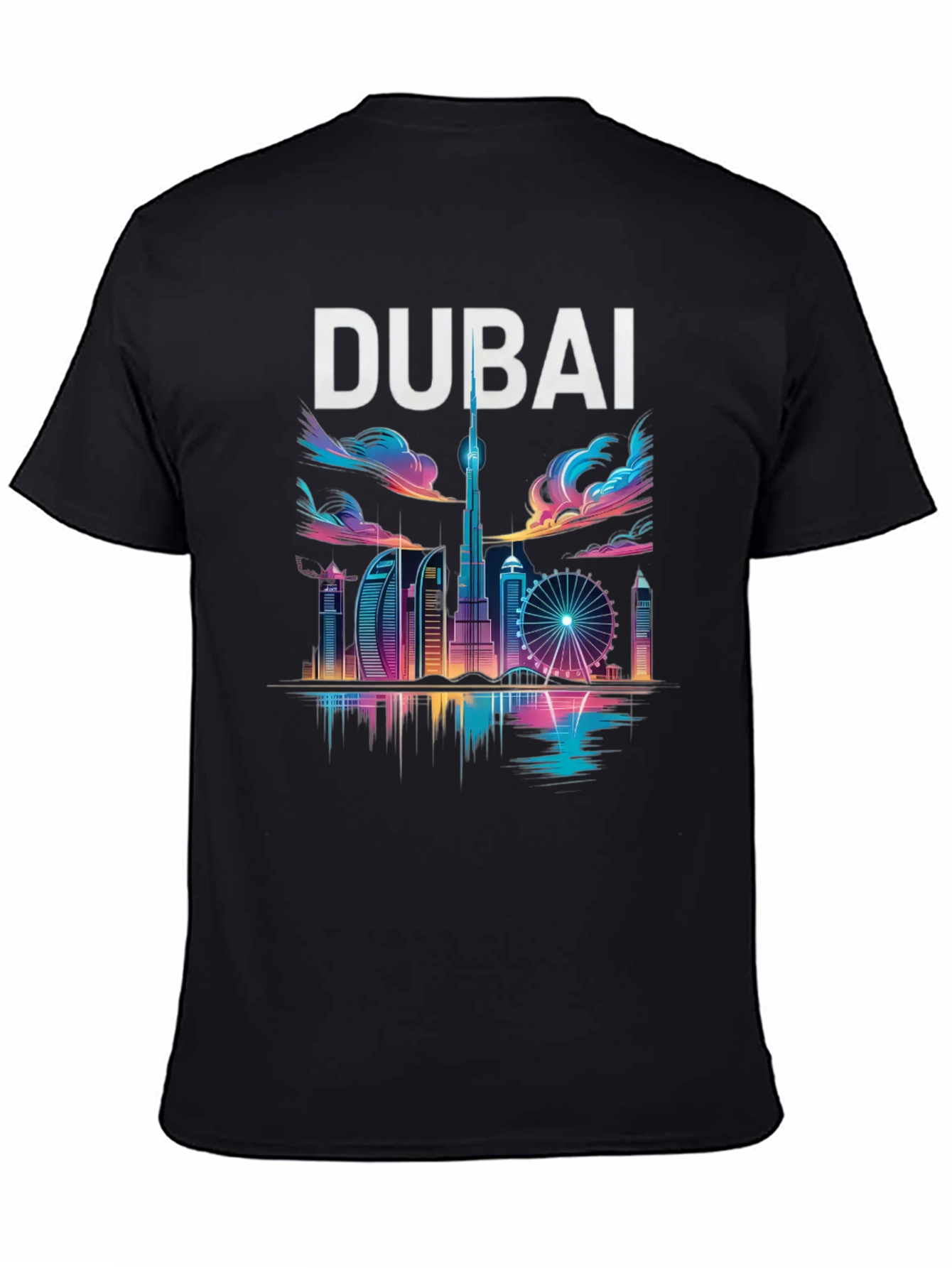 Dubai Skyline Graphic T-Shirt