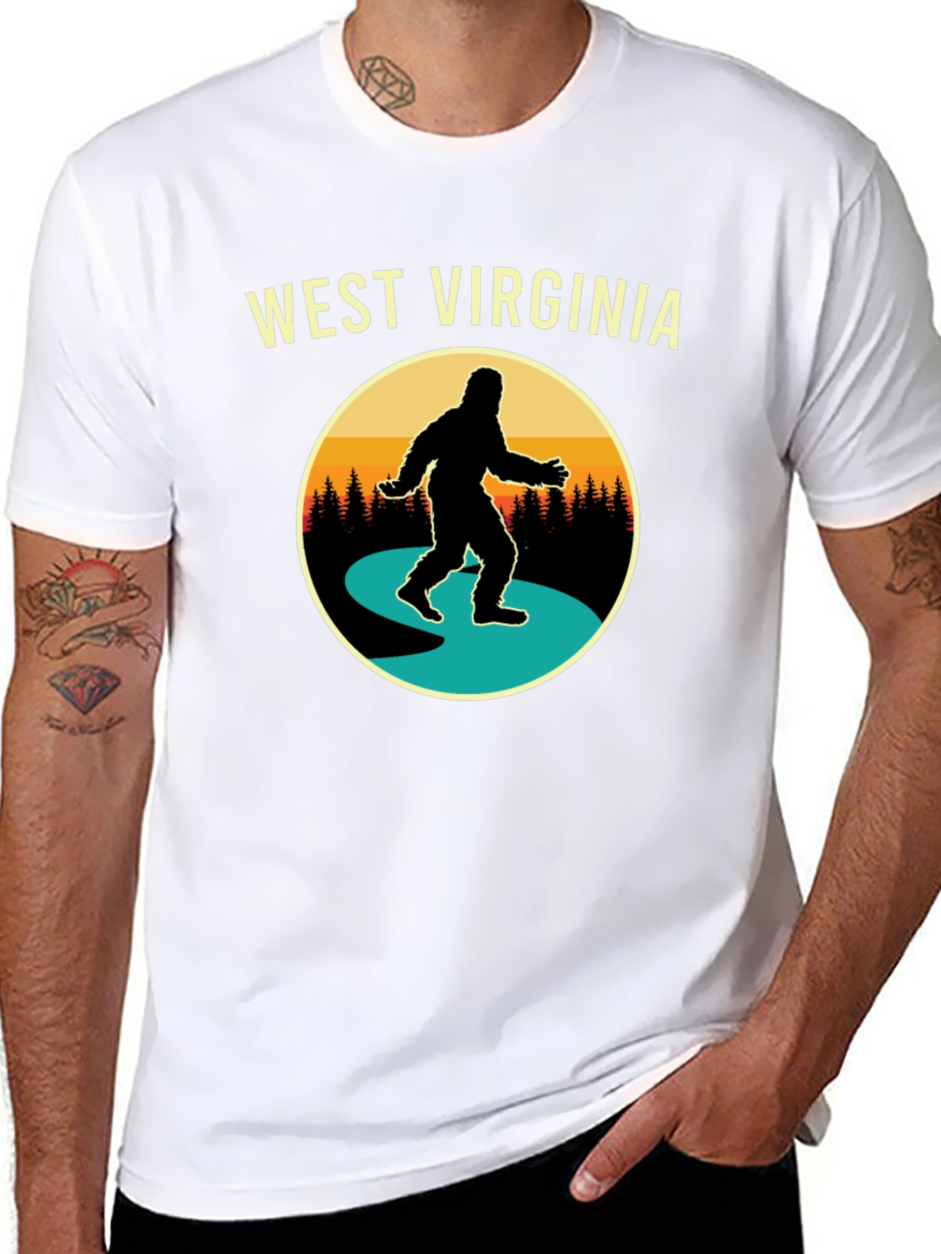 West Virginia Bigfoot T-Shirt
