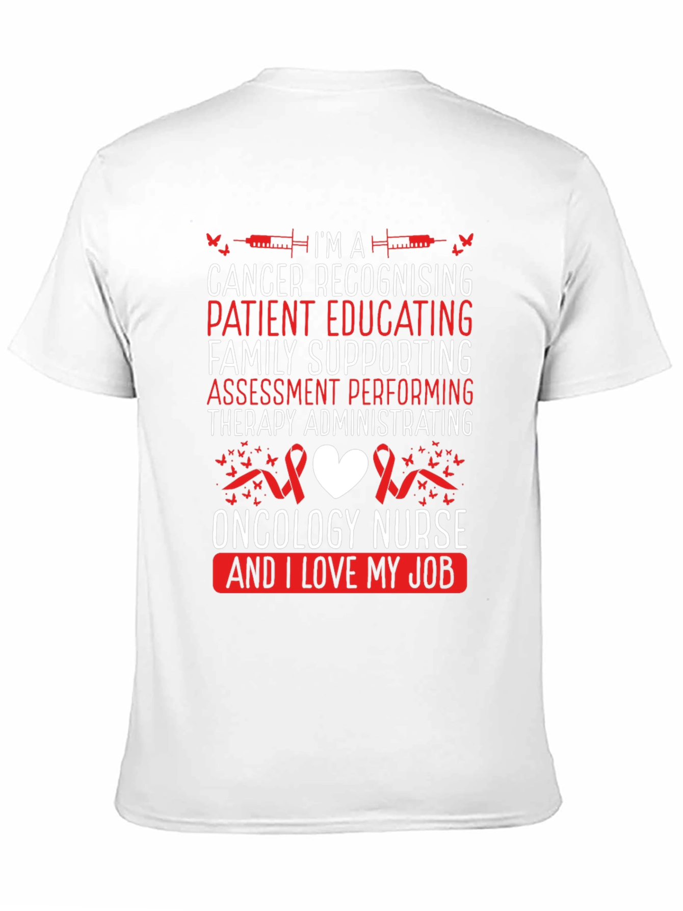 Oncology Nurse T-Shirt - Cancer Awareness