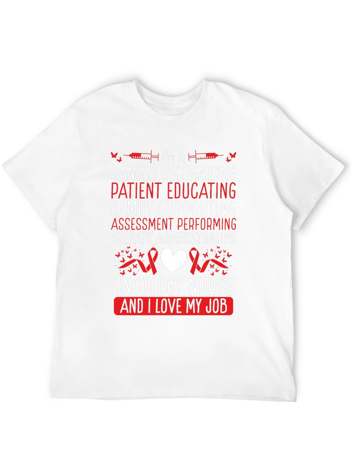 Oncology Nurse T-Shirt - Cancer Awareness