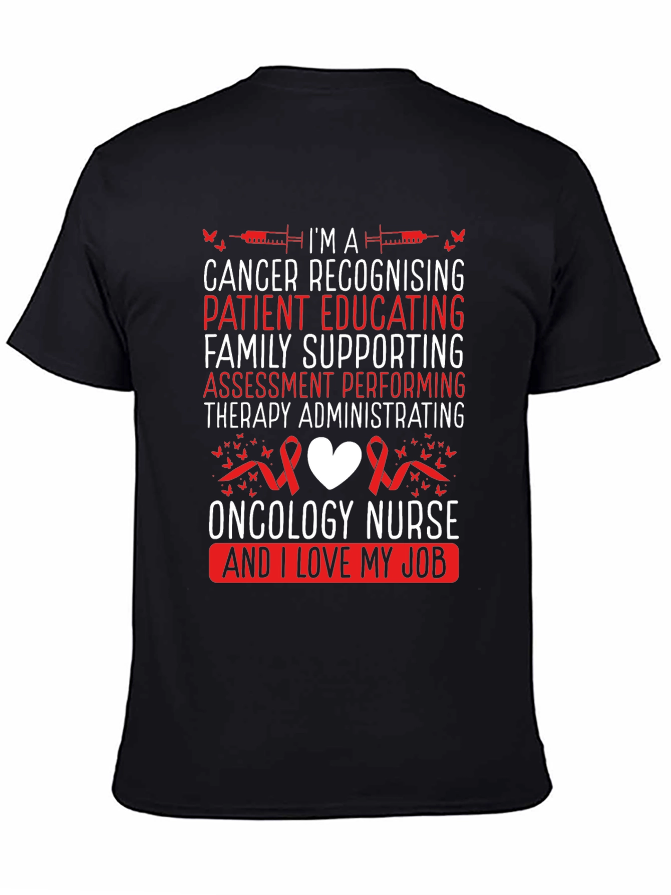 Oncology Nurse T-Shirt - Cancer Awareness