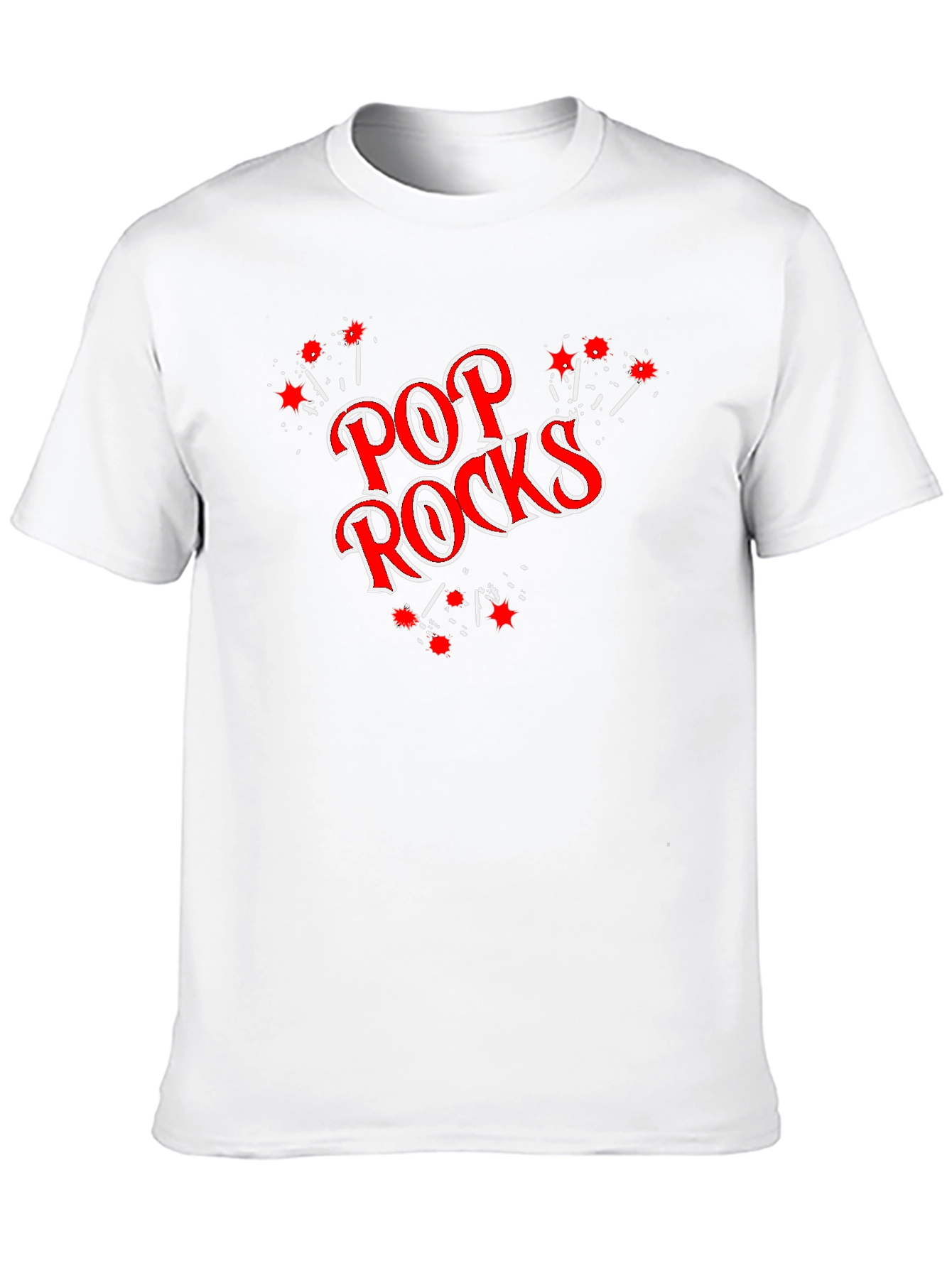 Pop Rocks Graphic Black T-Shirt