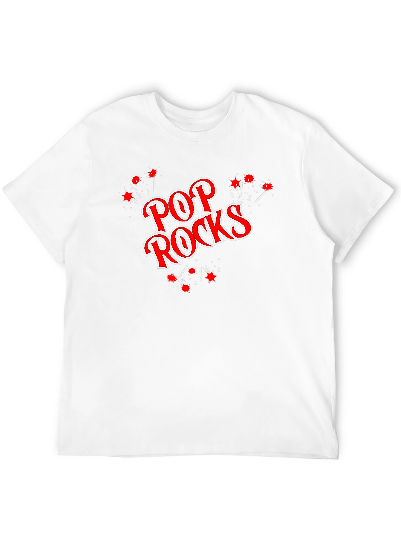 Pop Rocks Graphic Black T-Shirt