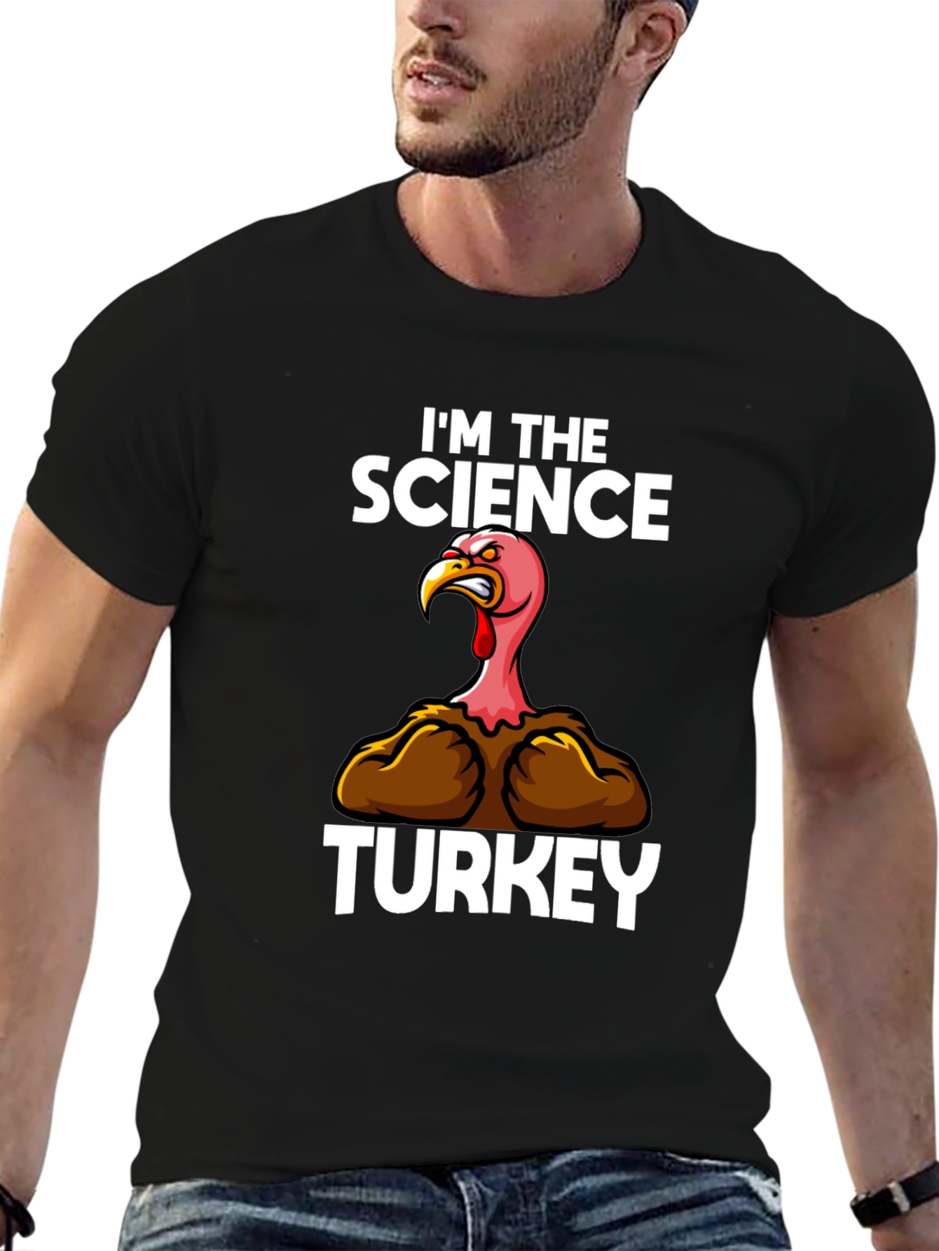 Science Turkey T-Shirt Funny Thanksgiving Tee
