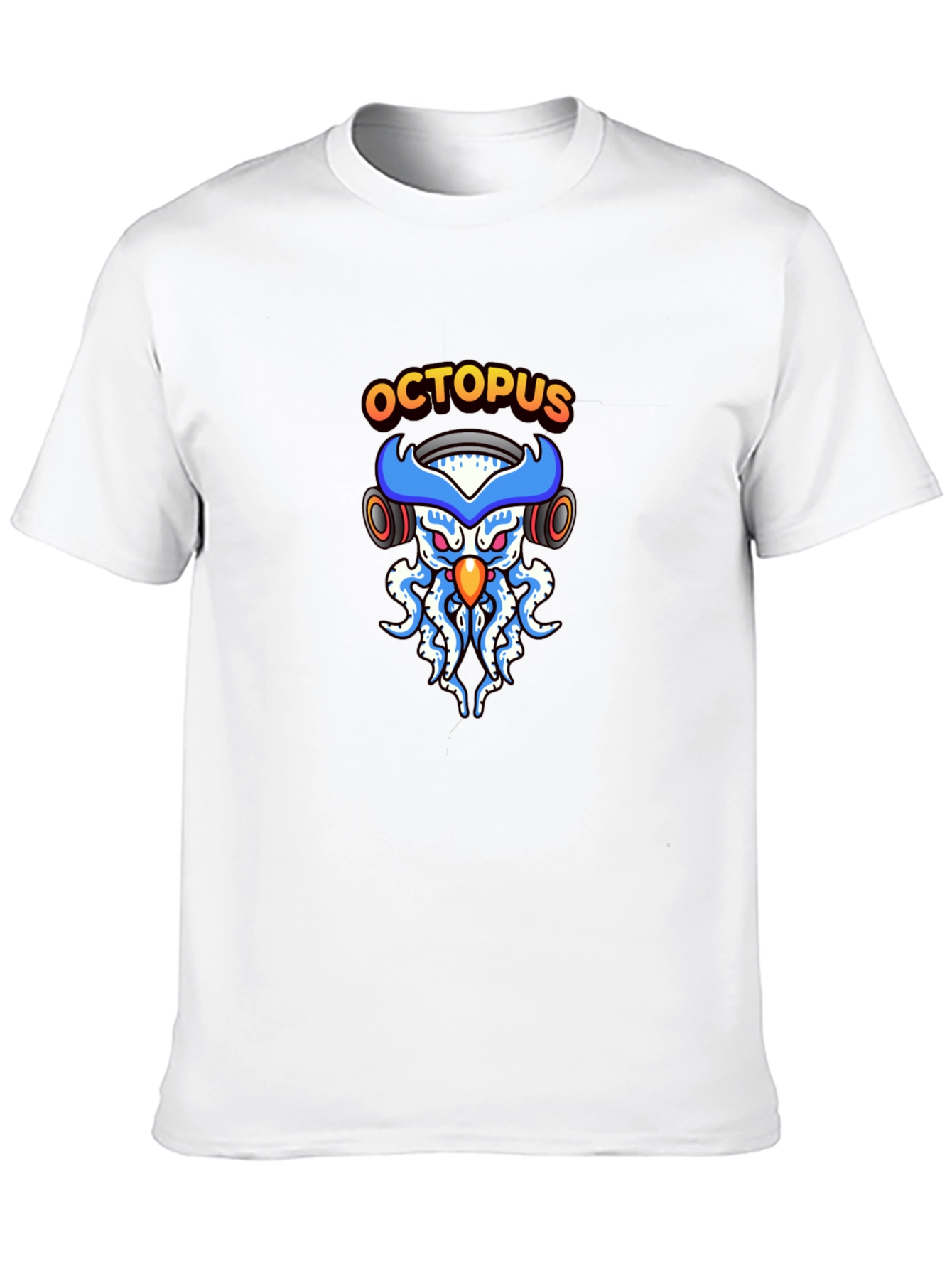 Octopus DJ Black T-Shirt