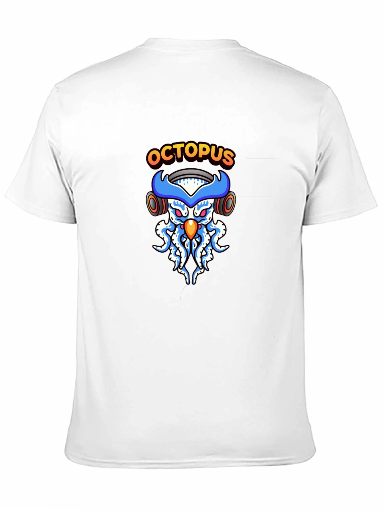 Octopus DJ Black T-Shirt