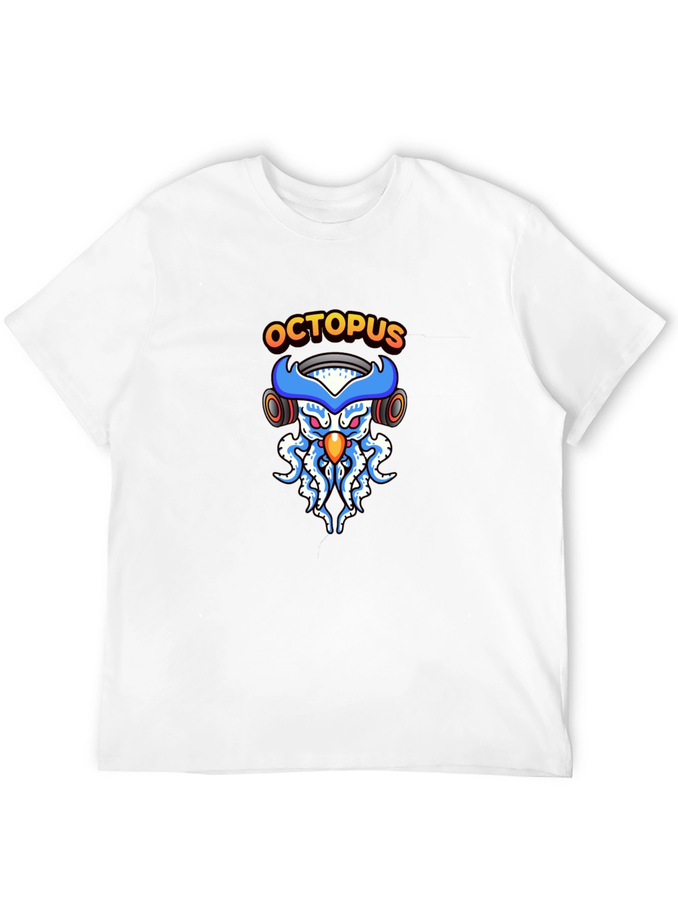Octopus DJ Black T-Shirt