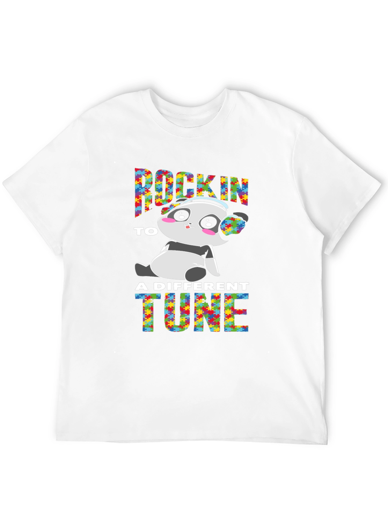 Autism Awareness Panda T-Shirt