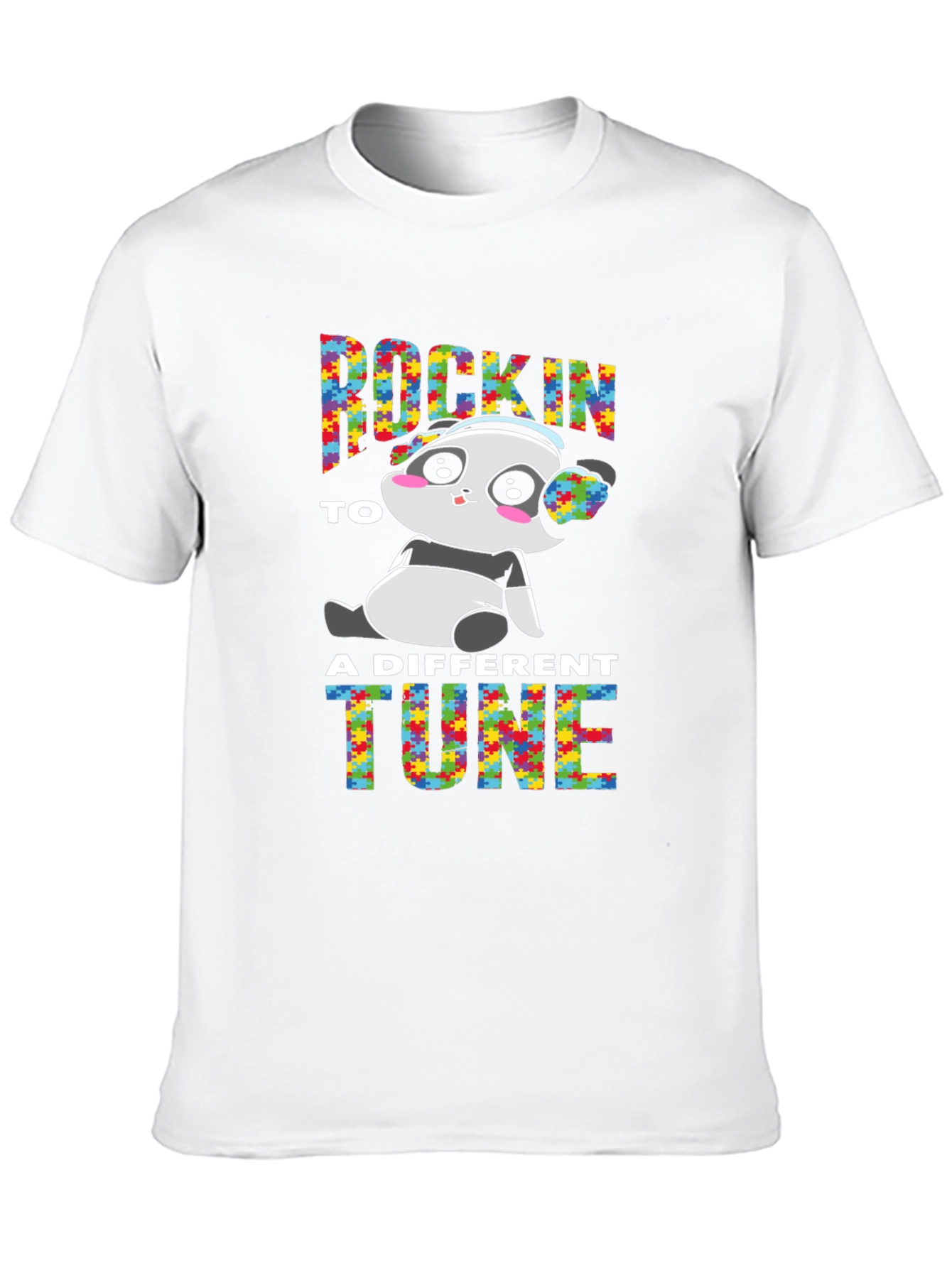 Autism Awareness Panda T-Shirt