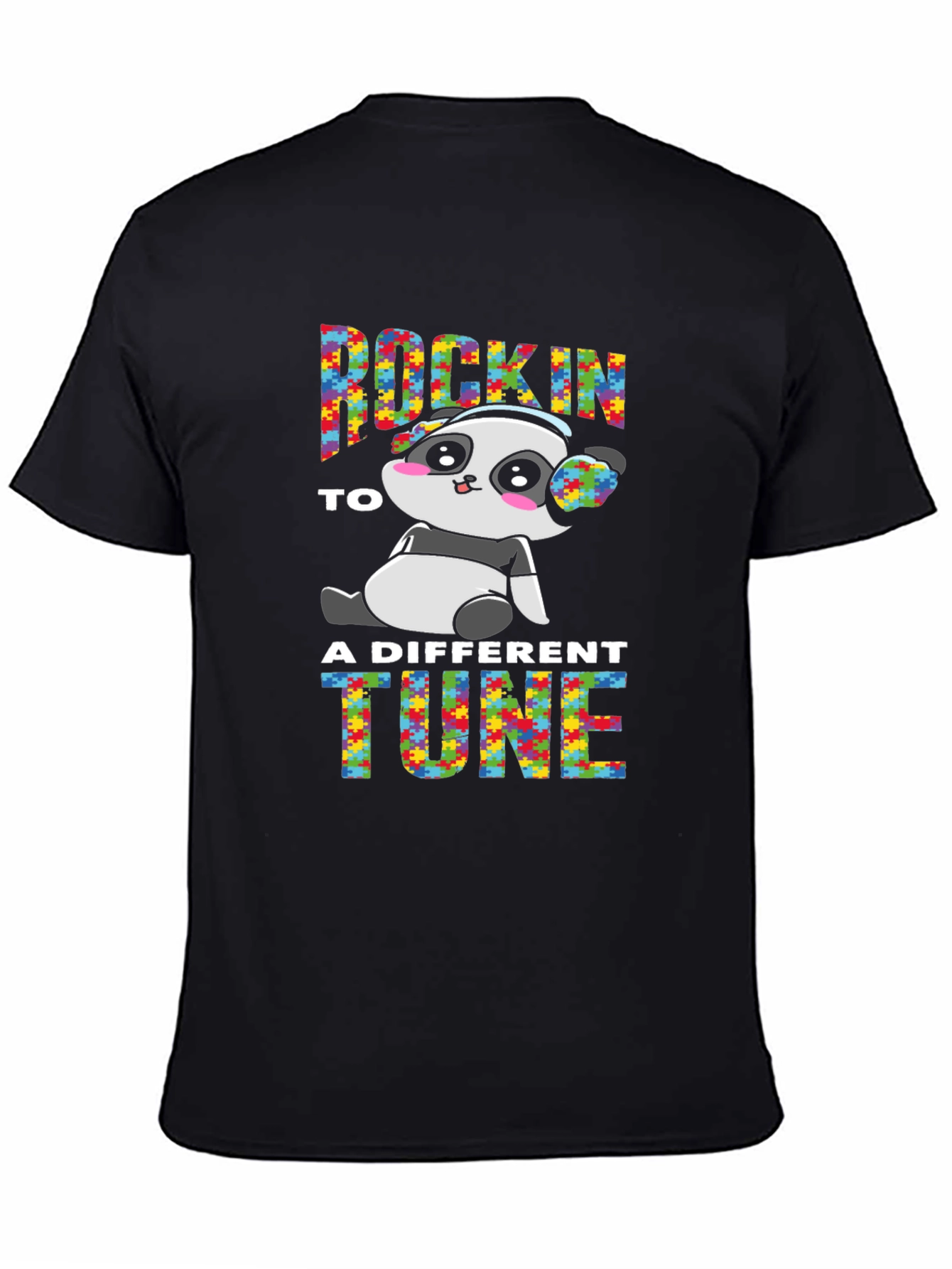 Autism Awareness Panda T-Shirt