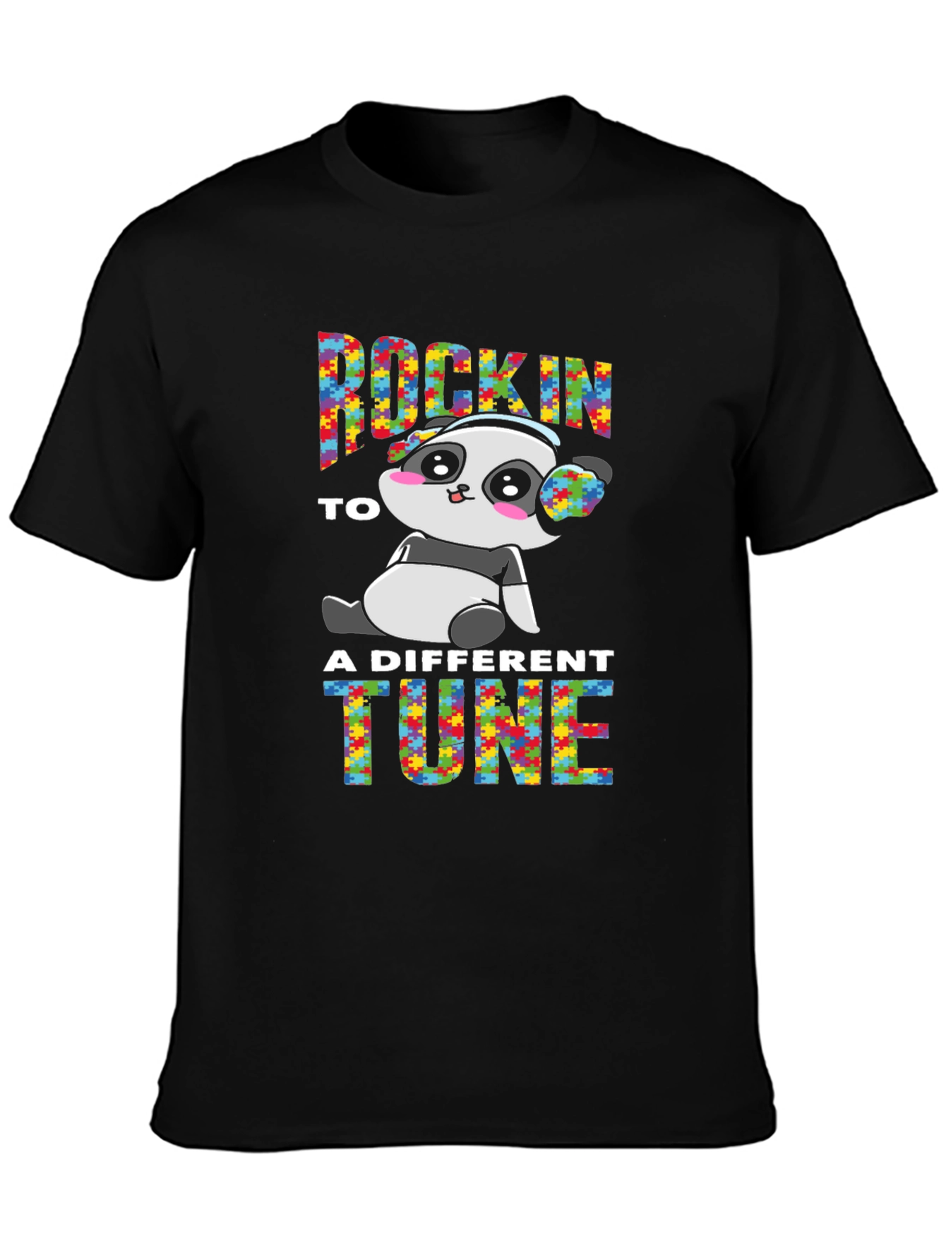 Autism Awareness Panda T-Shirt