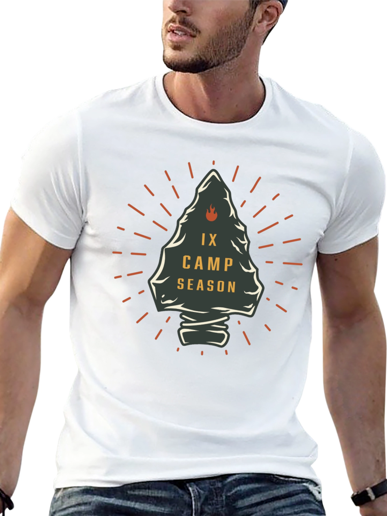 Camp Season Arrowhead Graphic Tee