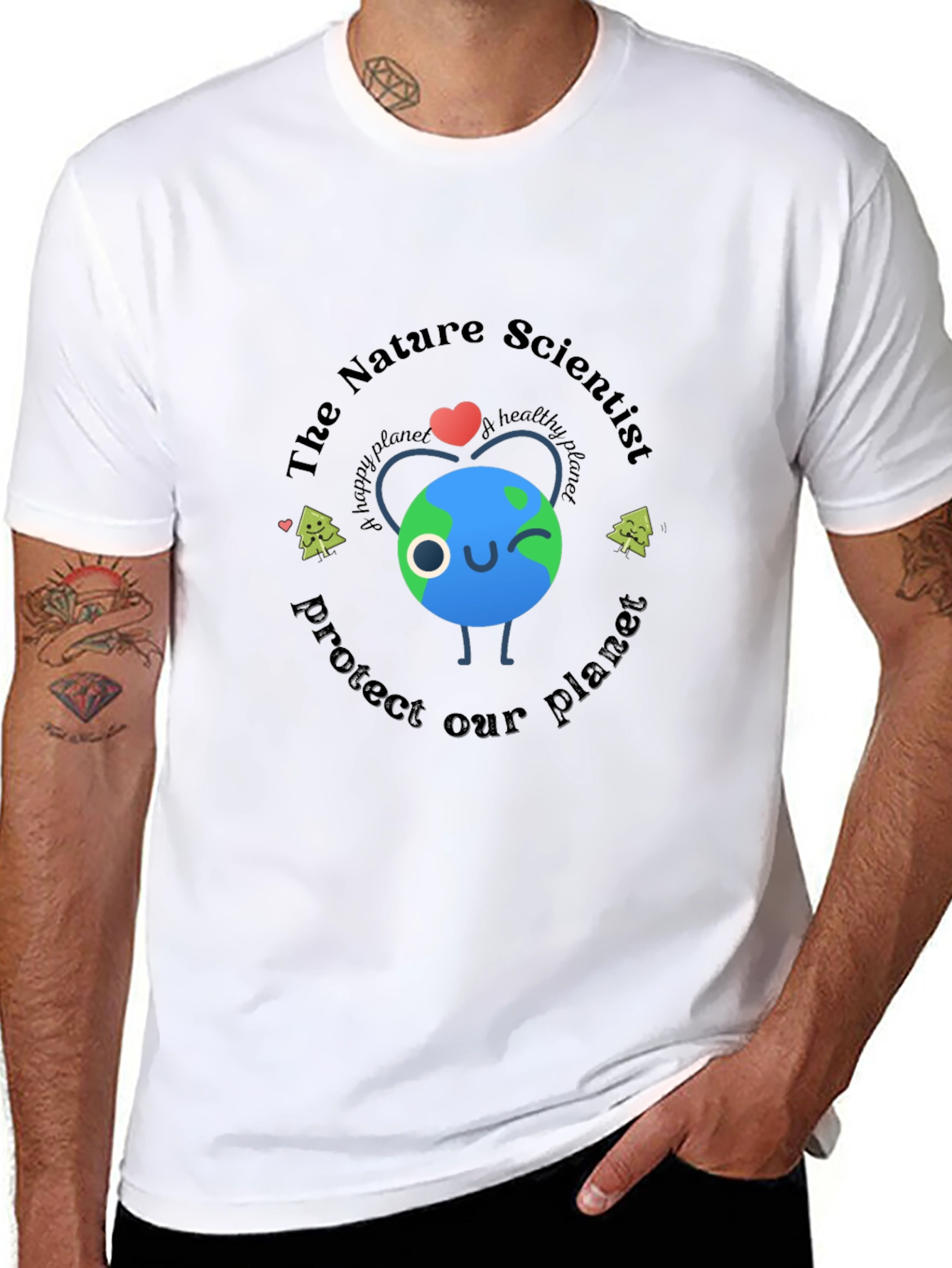 Nature Scientist Protect Our Planet T-Shirt