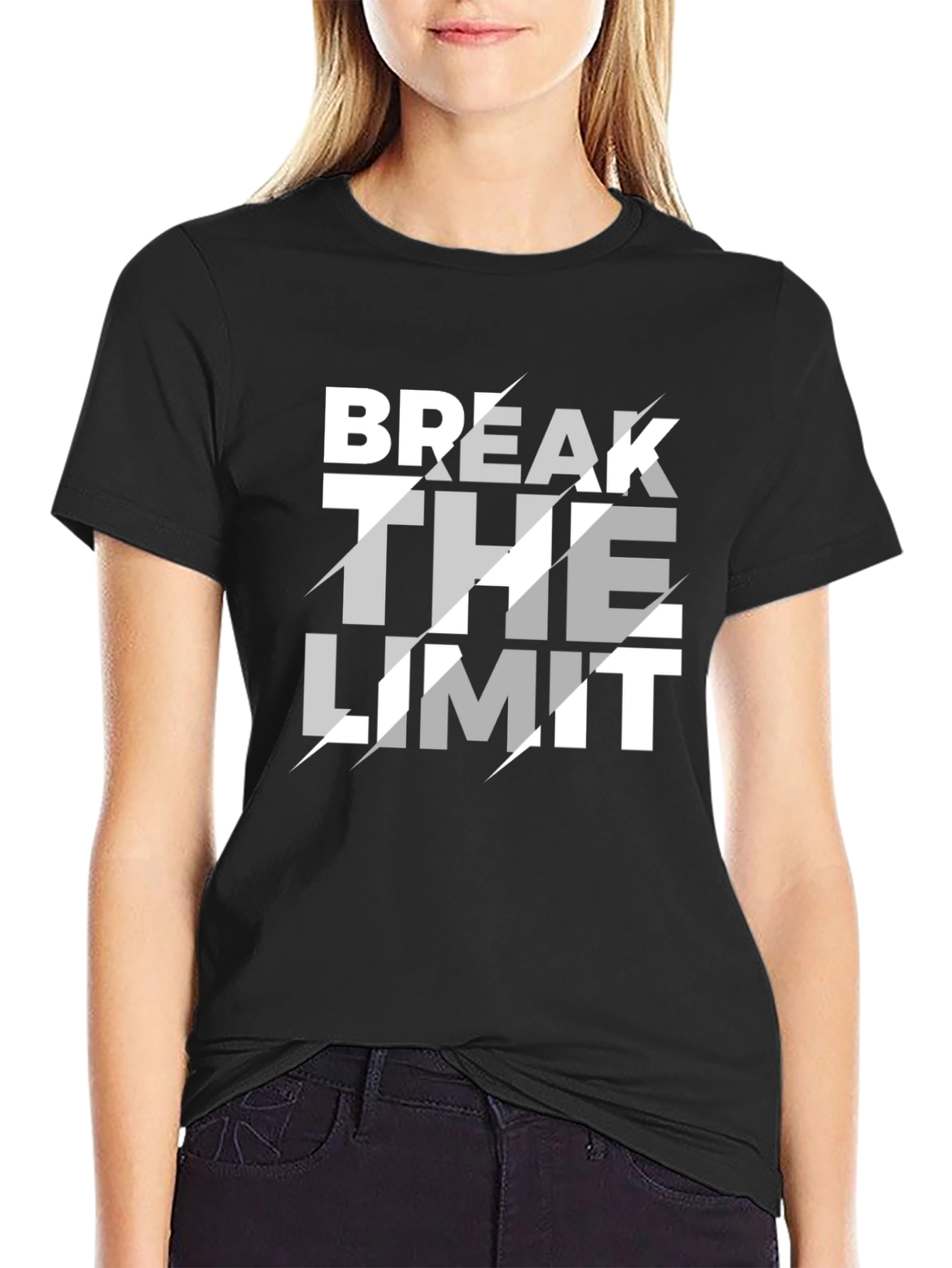 Break the Limit Graphic Tee - Black