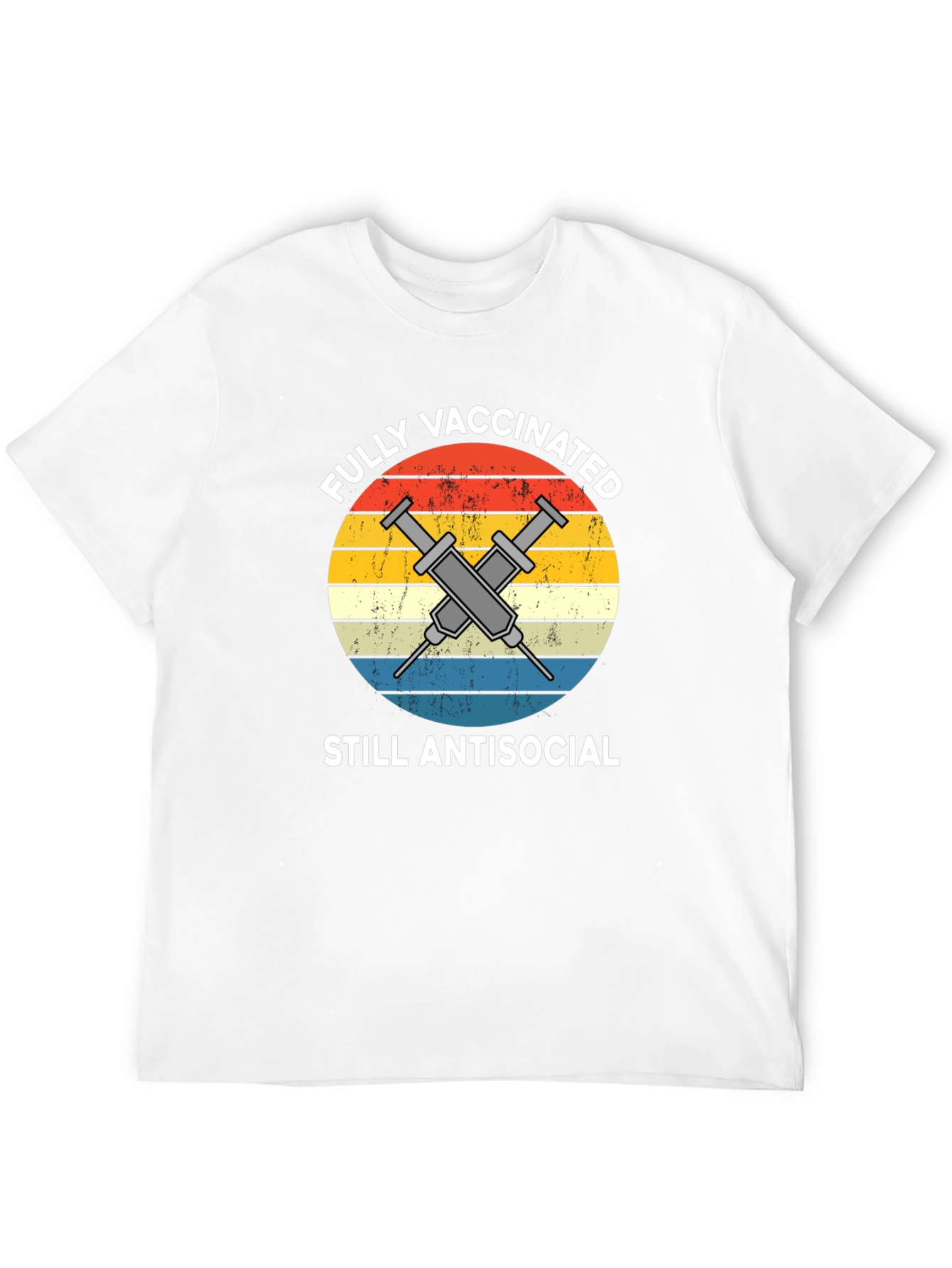 Fully Vaccinated Still Antisocial Graphic Tee