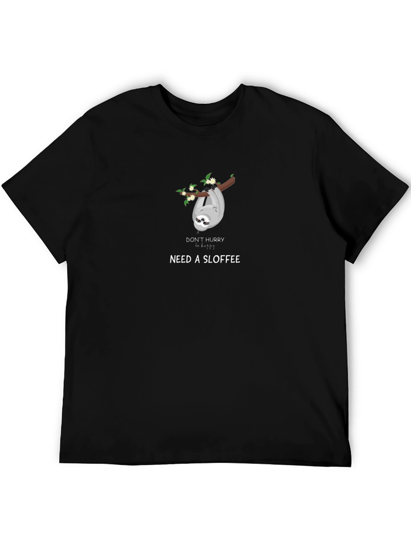 Sloth Sloffee Graphic T-Shirt - Relaxed Fit