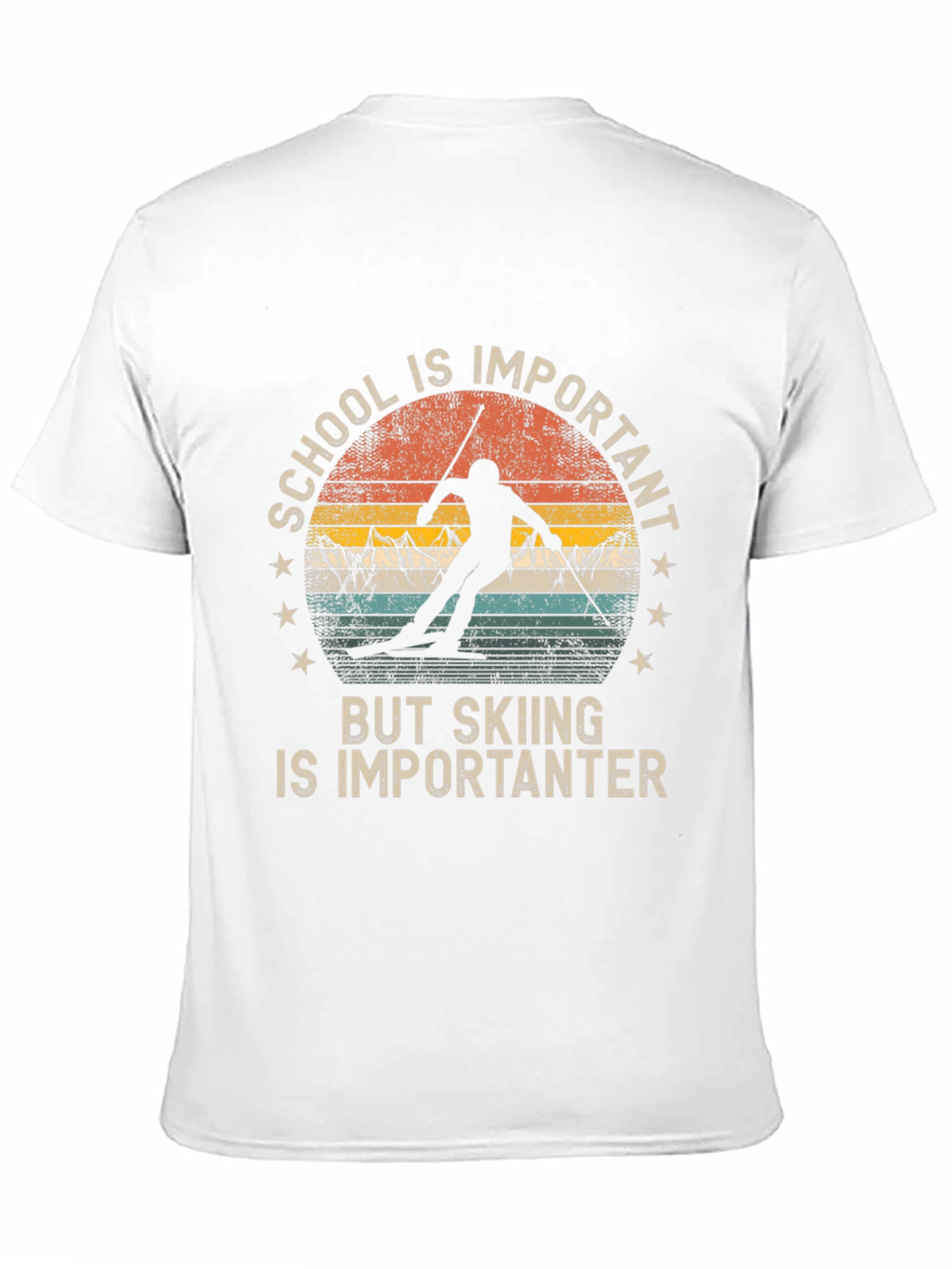 Skiing is Importanter T-Shirt