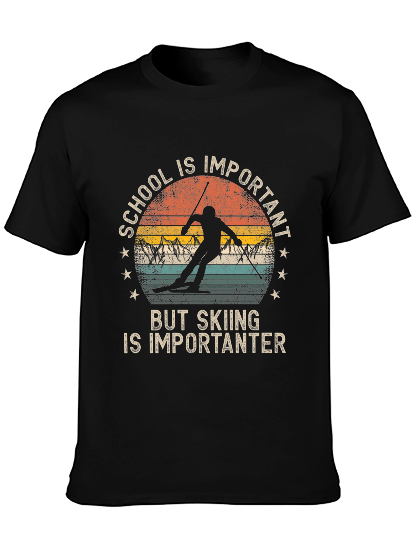 Skiing is Importanter T-Shirt