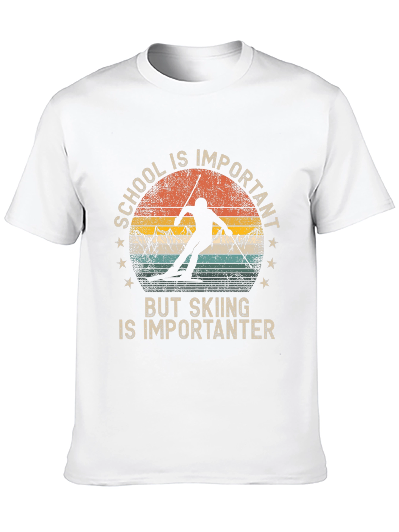 Skiing is Importanter T-Shirt