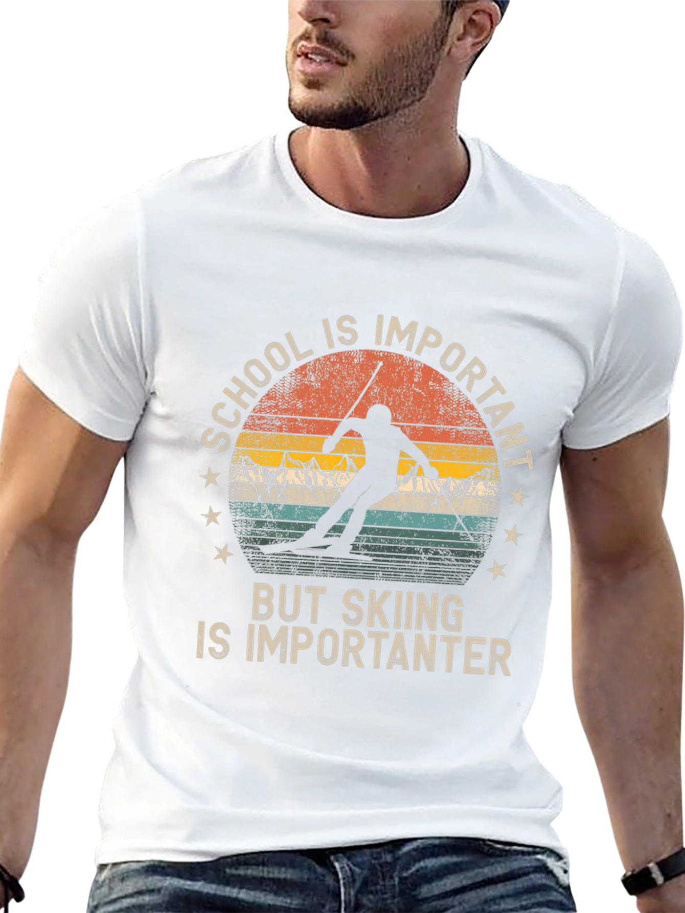 Skiing is Importanter T-Shirt