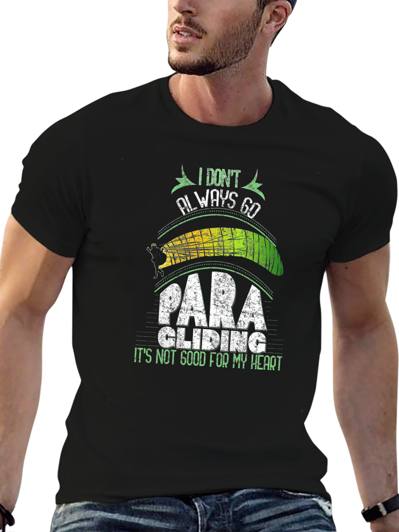 Paragliding T-Shirt - Humorous Adventure Apparel