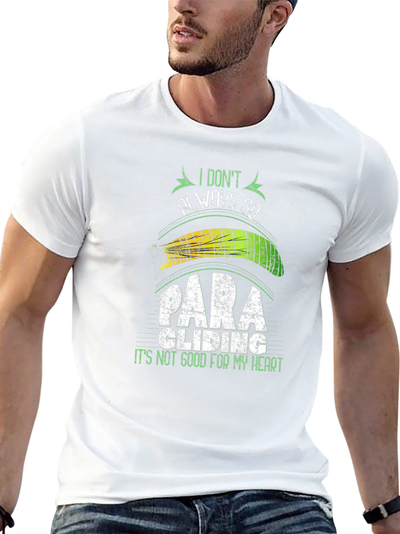 Paragliding T-Shirt - Humorous Adventure Apparel