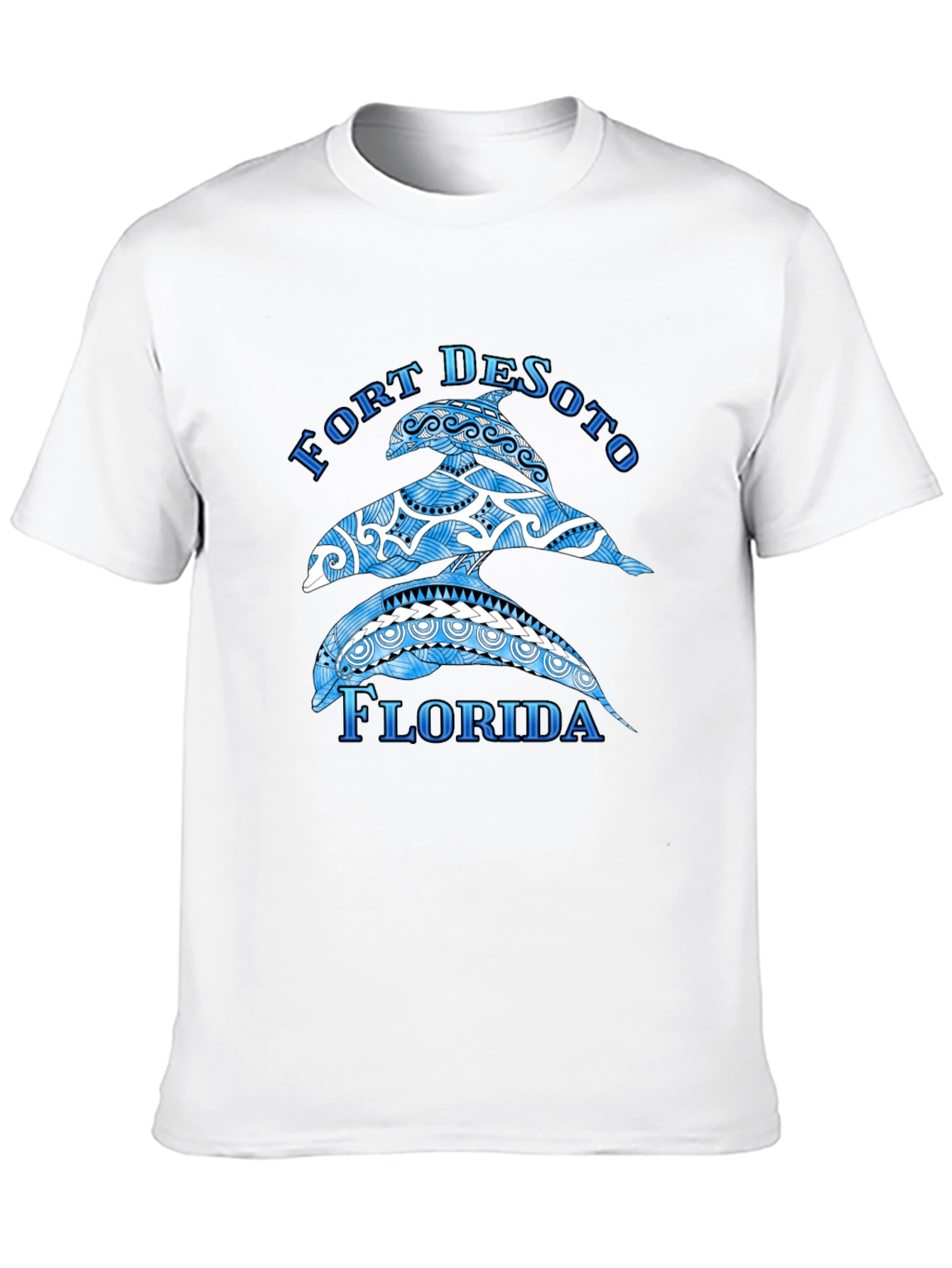 Fort DeSoto Florida Dolphin T-Shirt