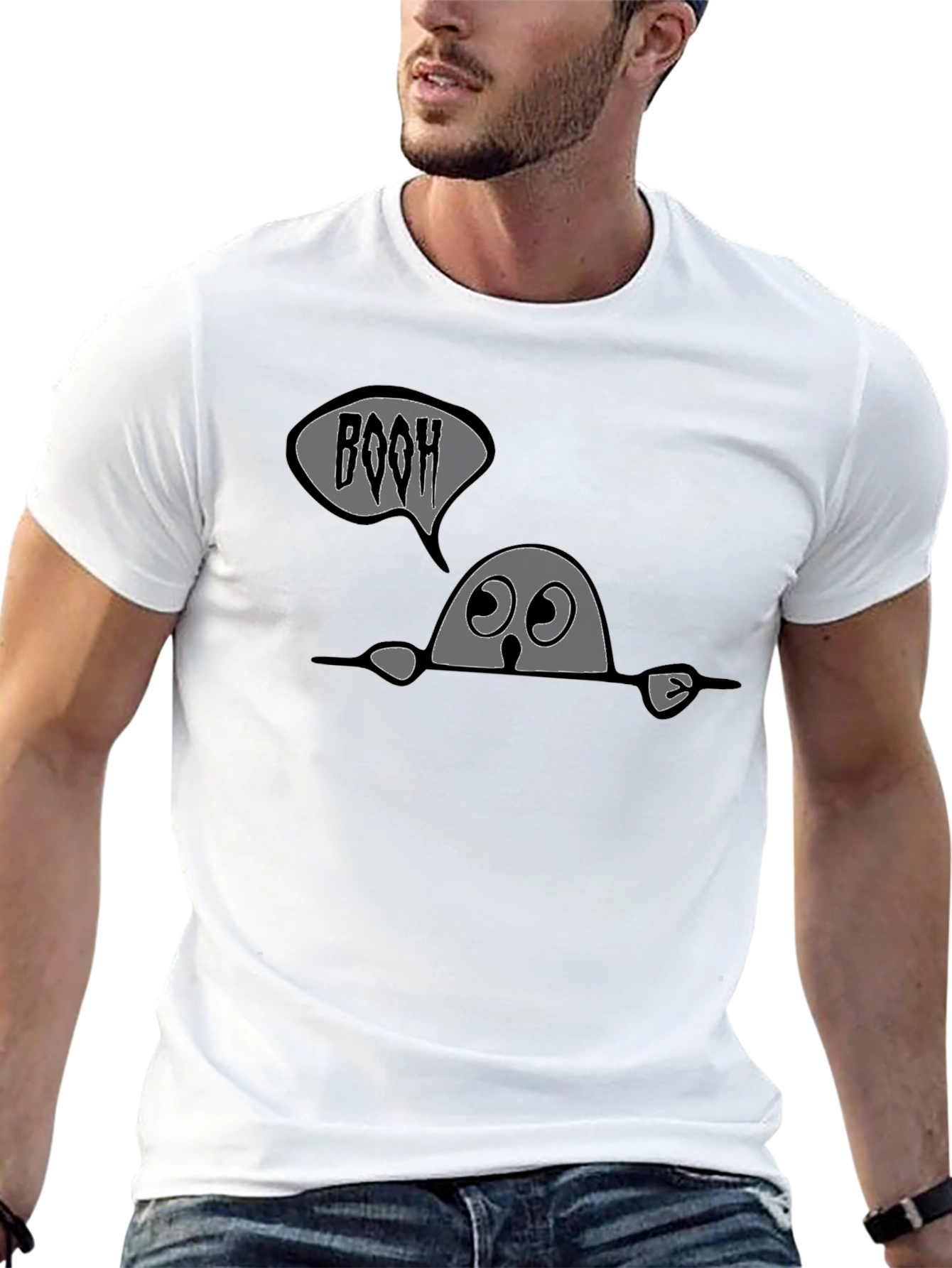 Boo! Ghost Graphic Tee