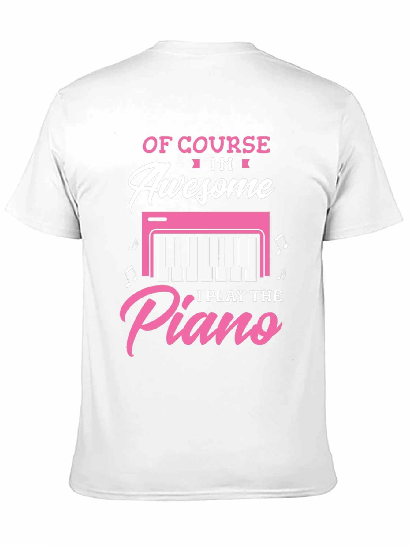 Awesome I Play the Piano T-Shirt