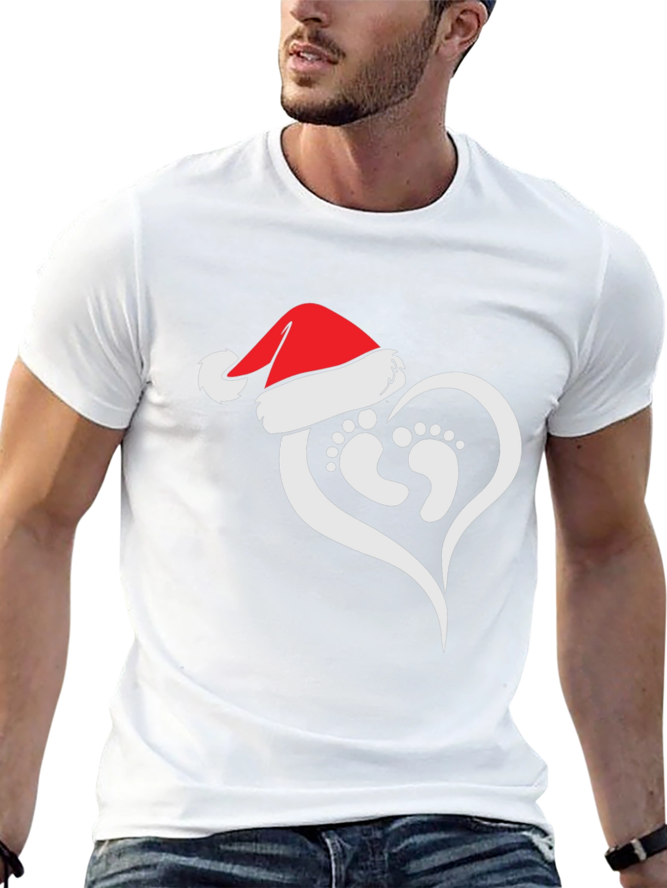 Christmas Baby Heart T-Shirt