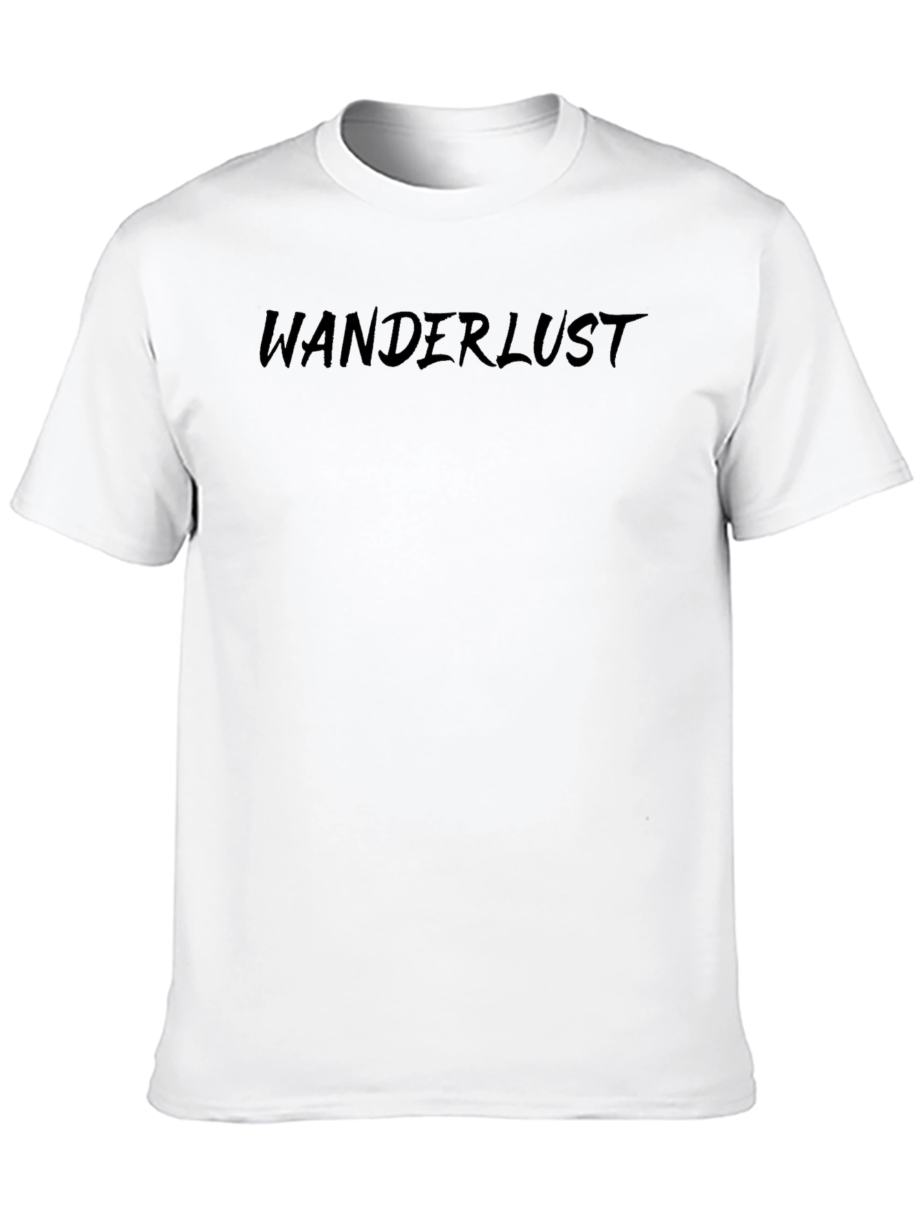 Wanderlust Black T-Shirt