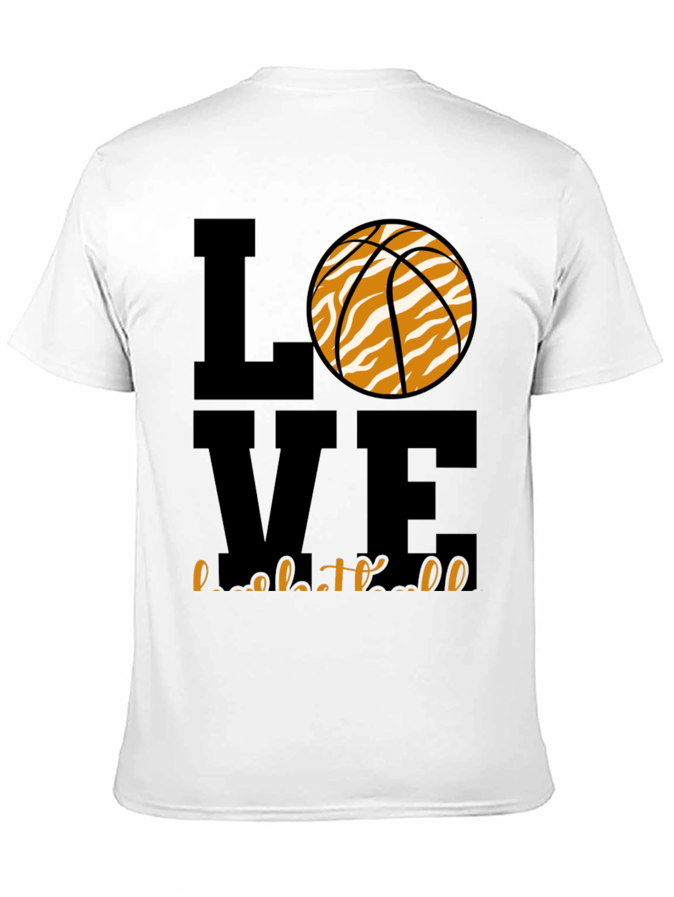 Love Basketball Graphic Tee - Stylish Mens T-Shirt