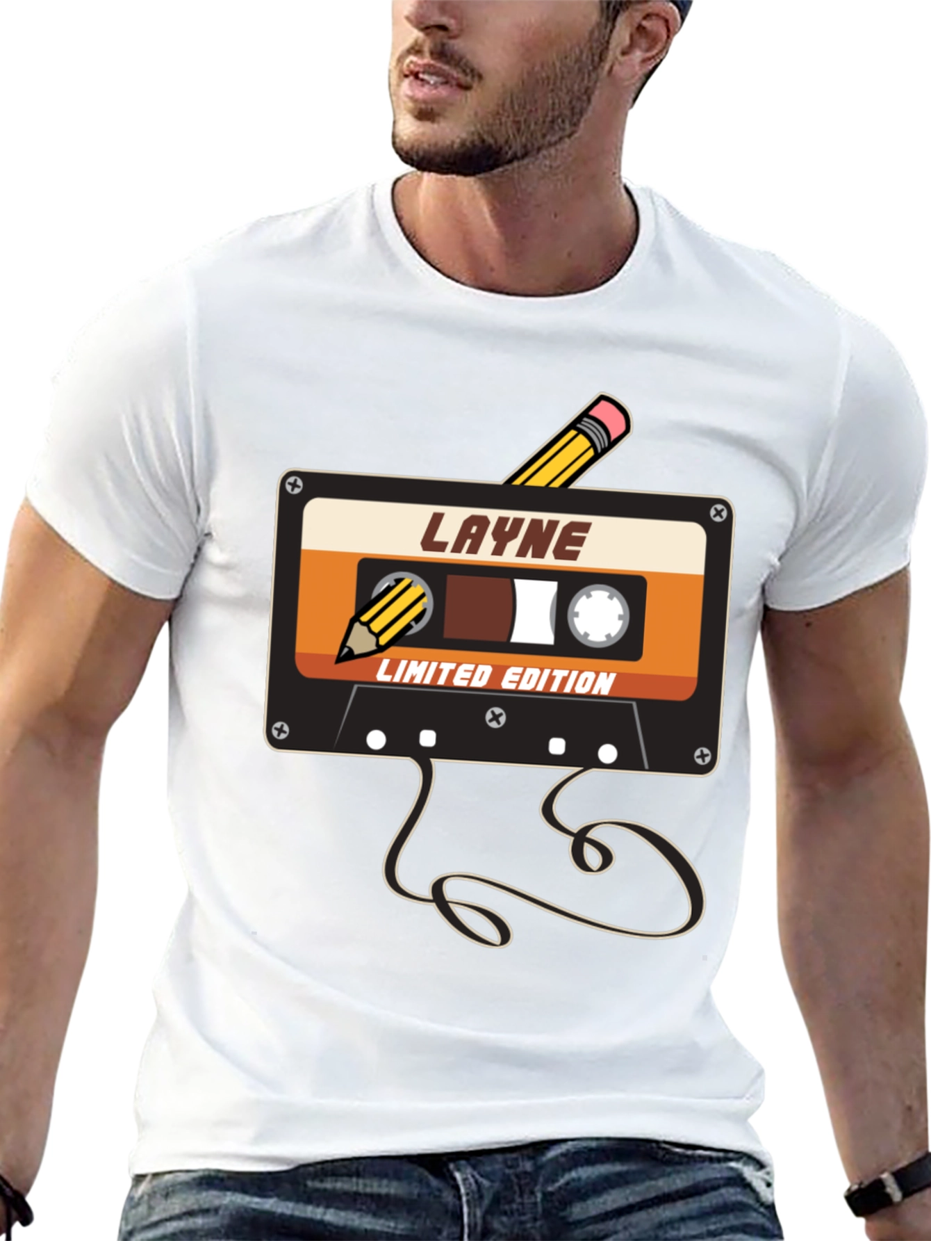 Retro Cassette Tape Graphic Tee - Limited Edition Design
