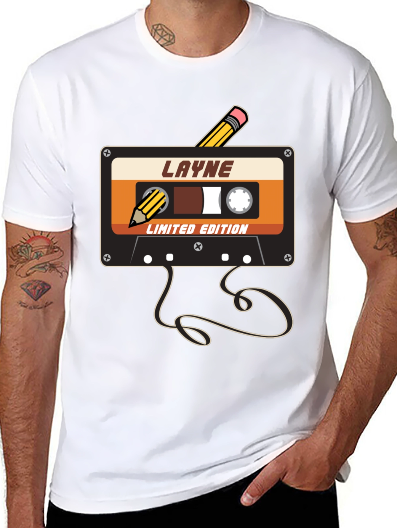Retro Cassette Tape Graphic Tee - Limited Edition Design