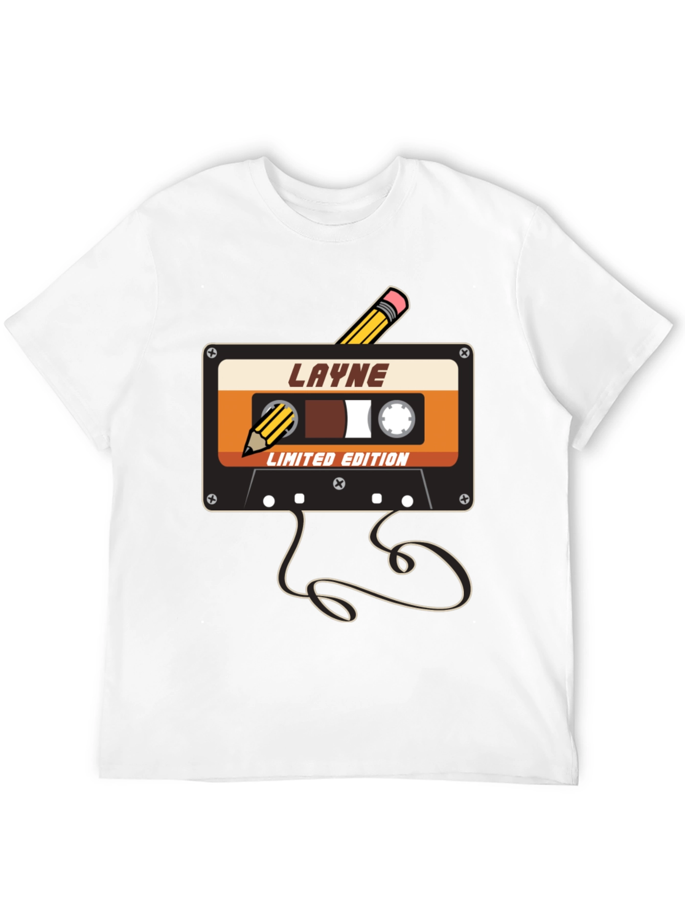 Retro Cassette Tape Graphic Tee - Limited Edition Design