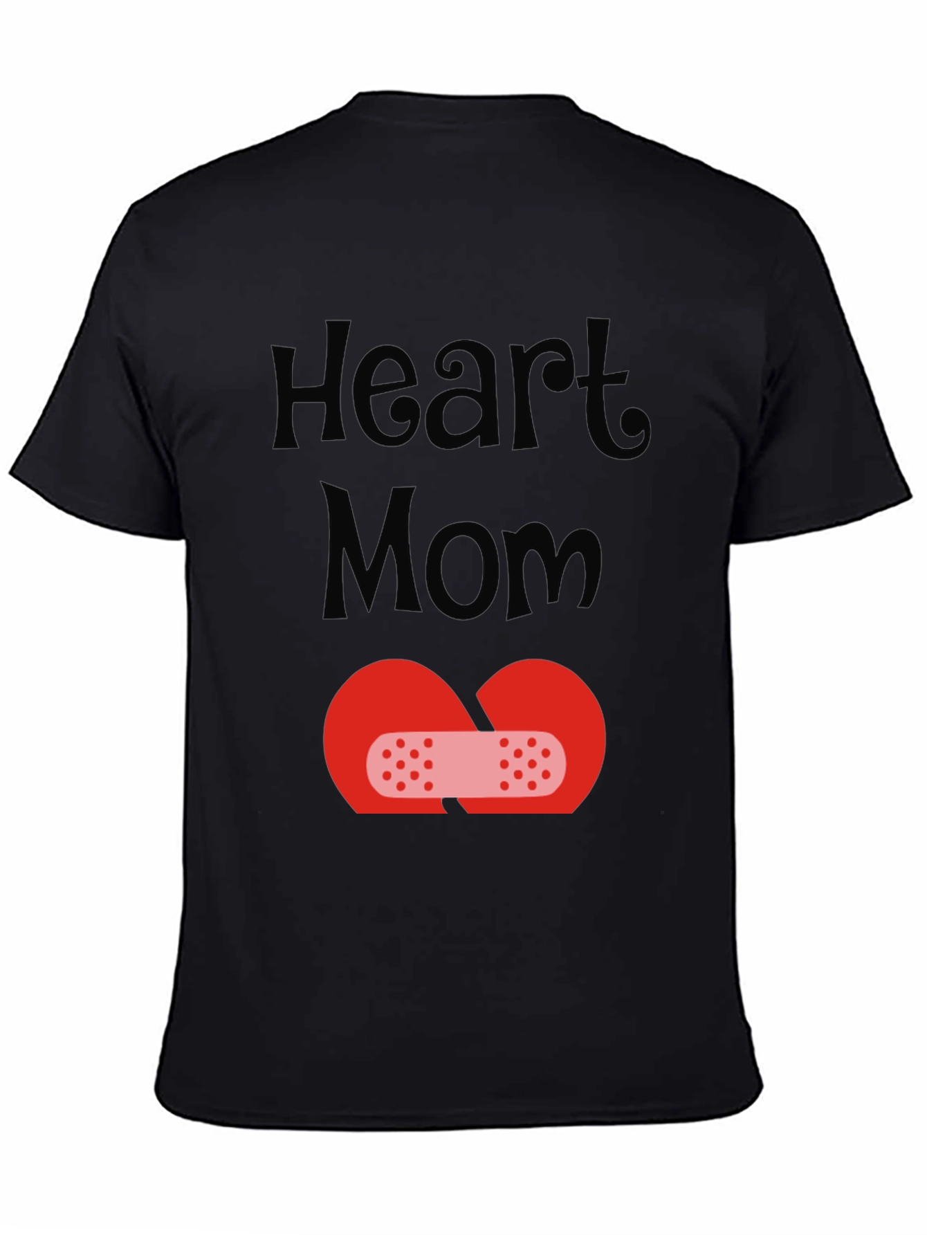 Heart Mom T-Shirt - Broken Heart Design