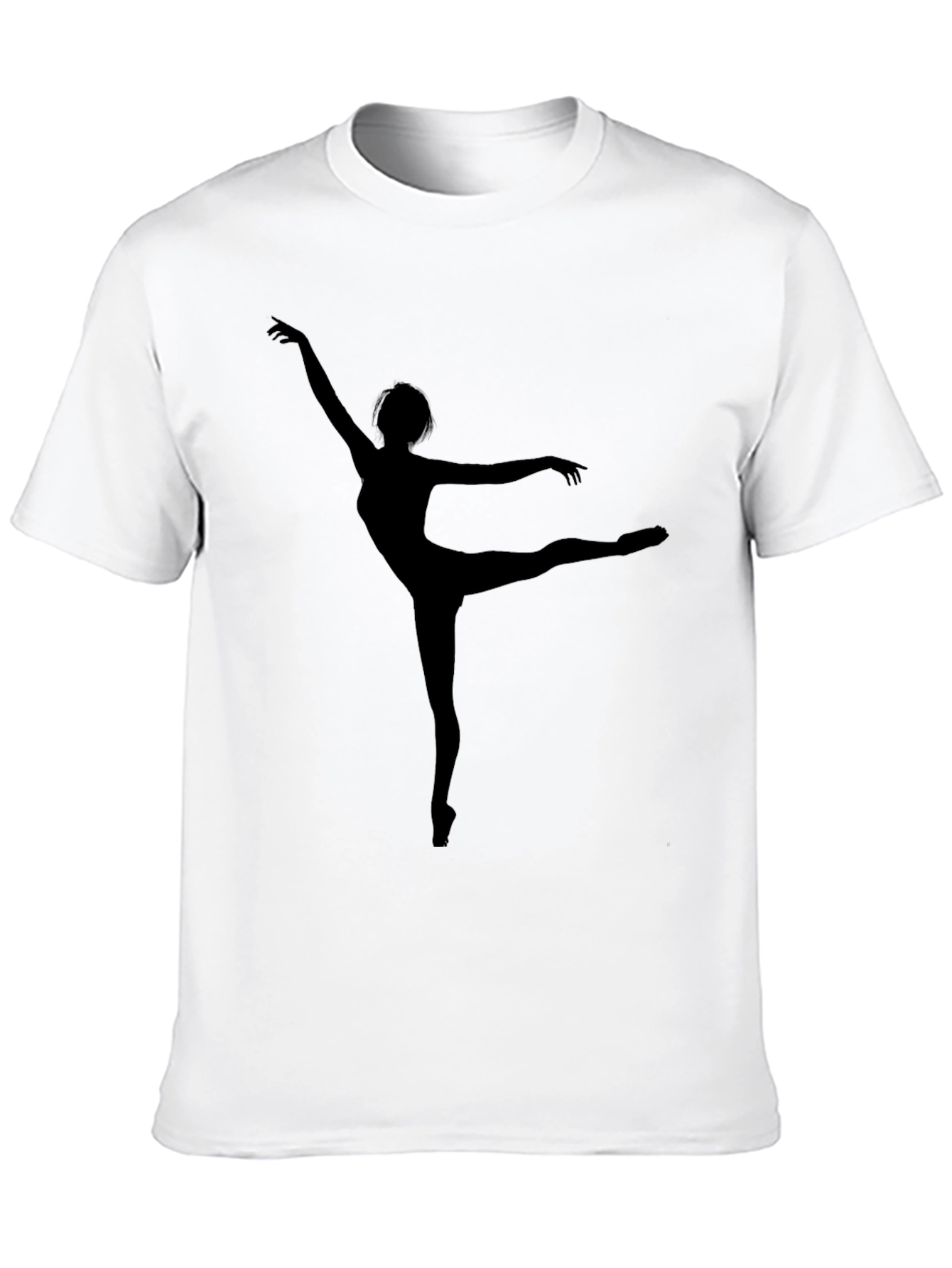 Ballerina Graphic T-Shirt - Black