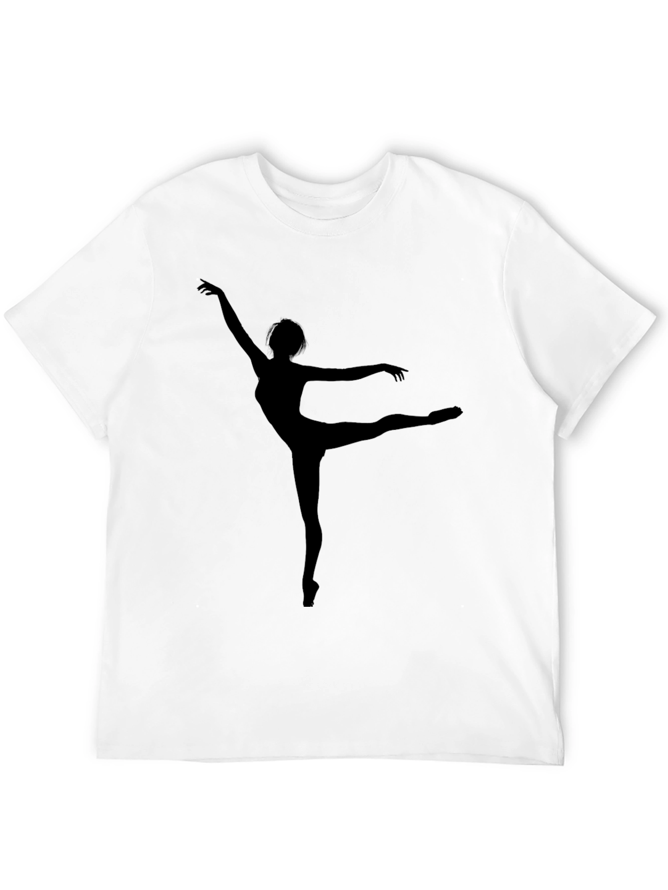 Ballerina Graphic T-Shirt - Black