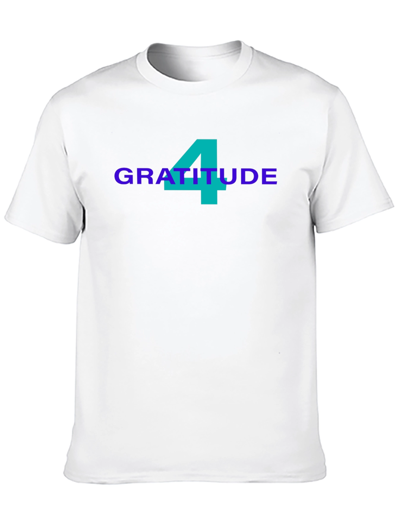 Gratitude Tee - Stylish Graphic Print T-Shirt