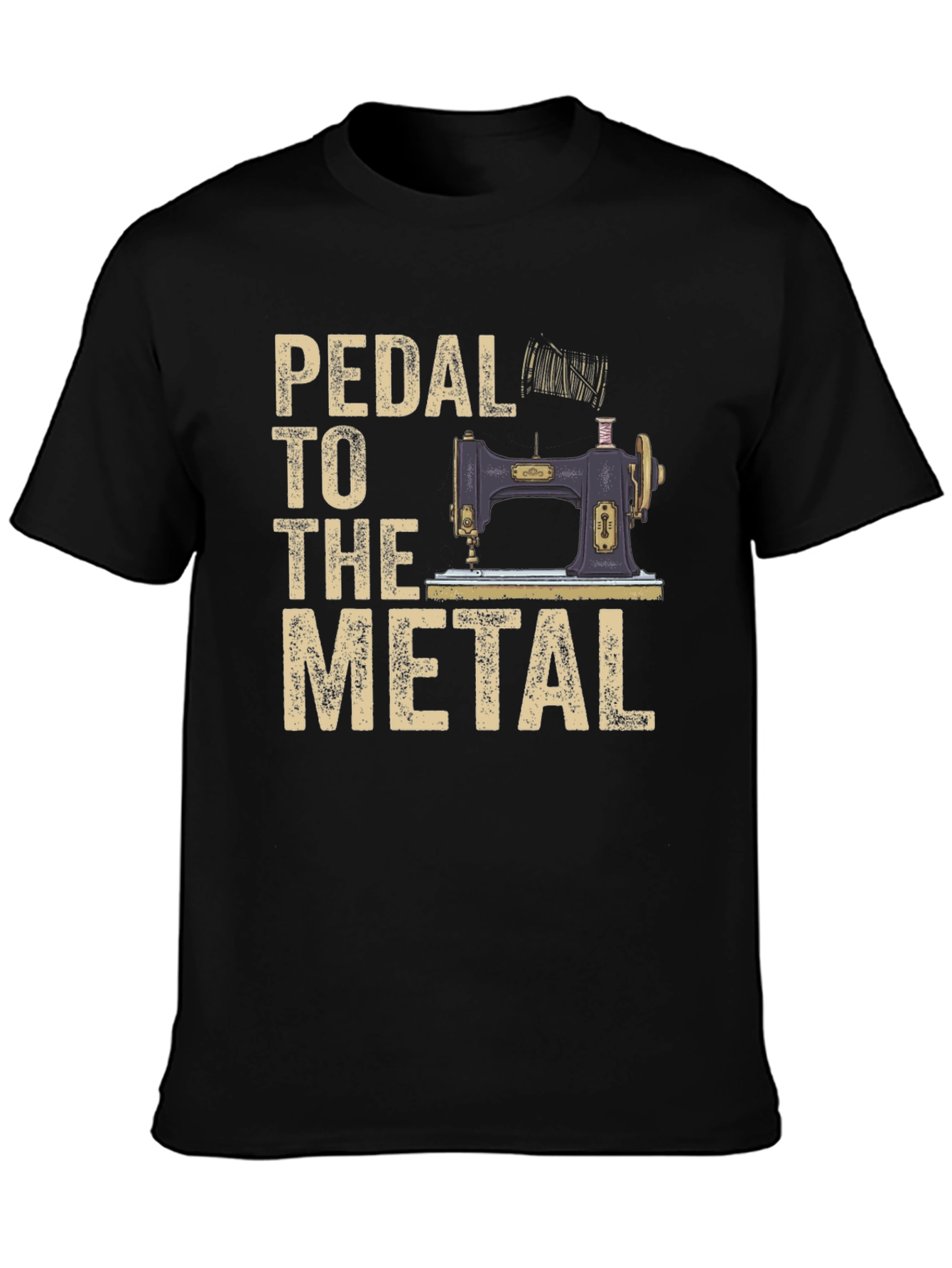 Pedal to the Metal Sewing Machine T-Shirt