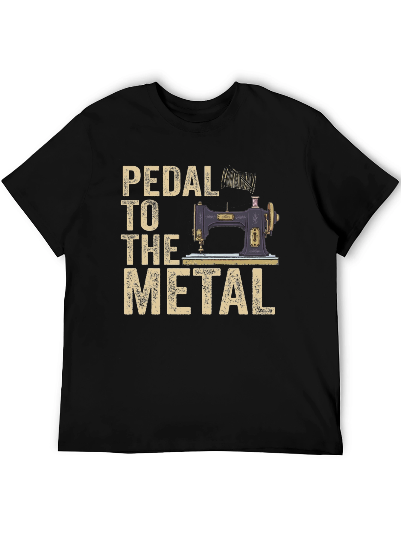 Pedal to the Metal Sewing Machine T-Shirt