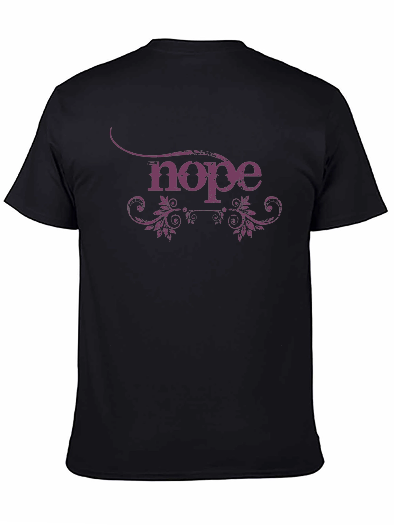 Nope Graphic T-Shirt - Trendy Casual Tee