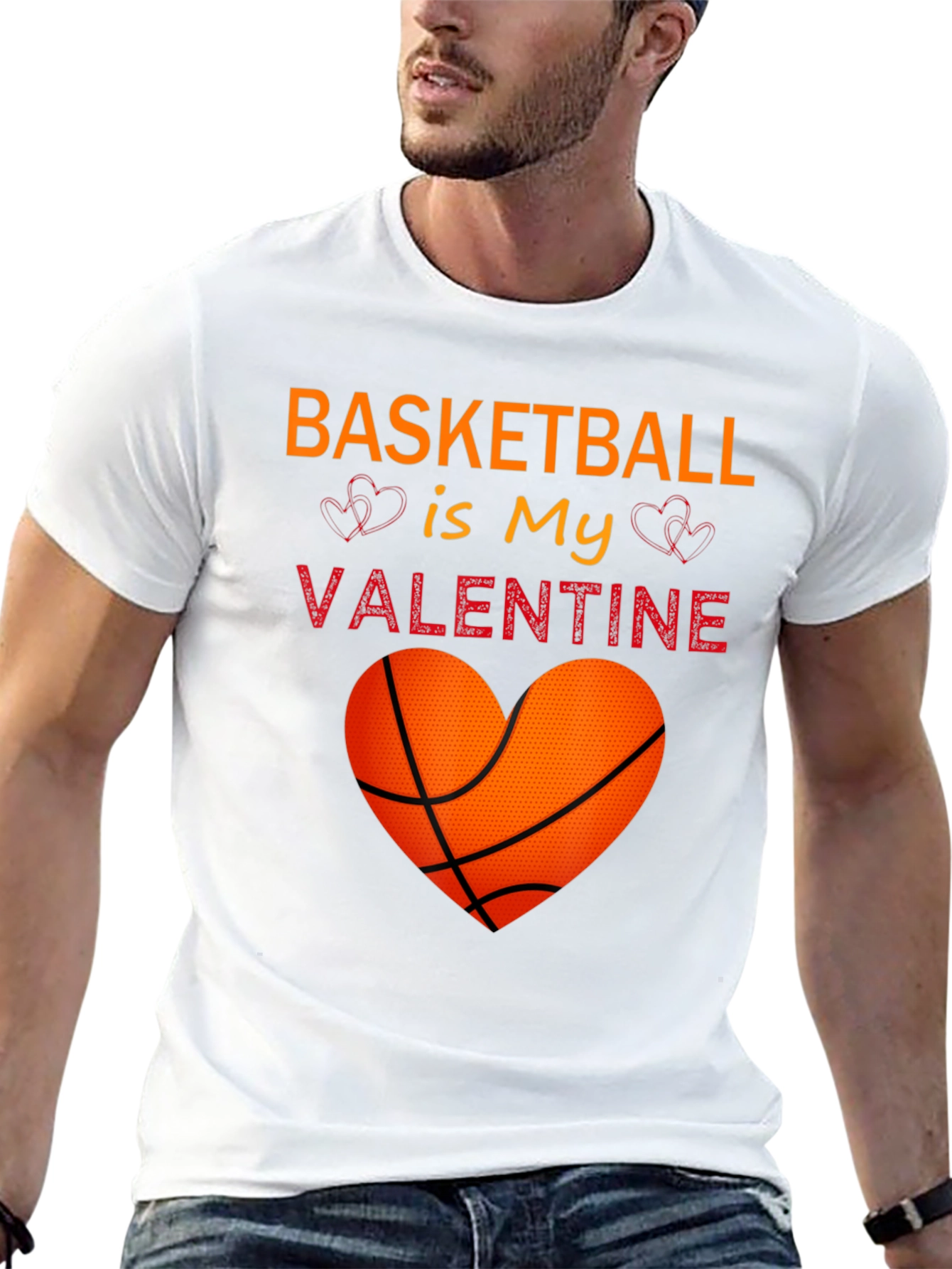 Basketball Is My Valentine T-Shirt