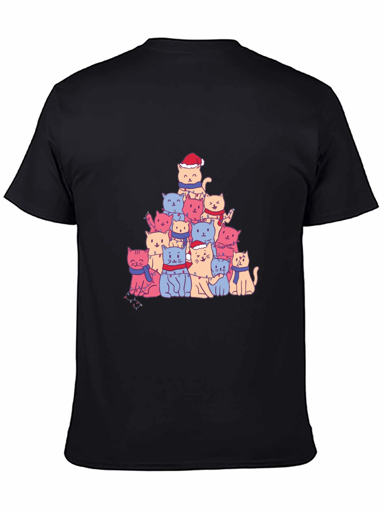 Festive Christmas Cats T-Shirt