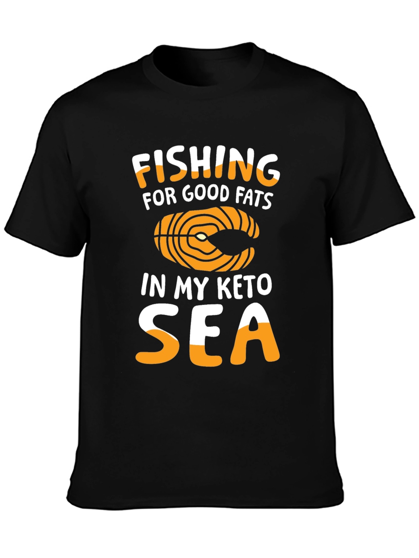 Fishing for Good Fats Keto T-Shirt