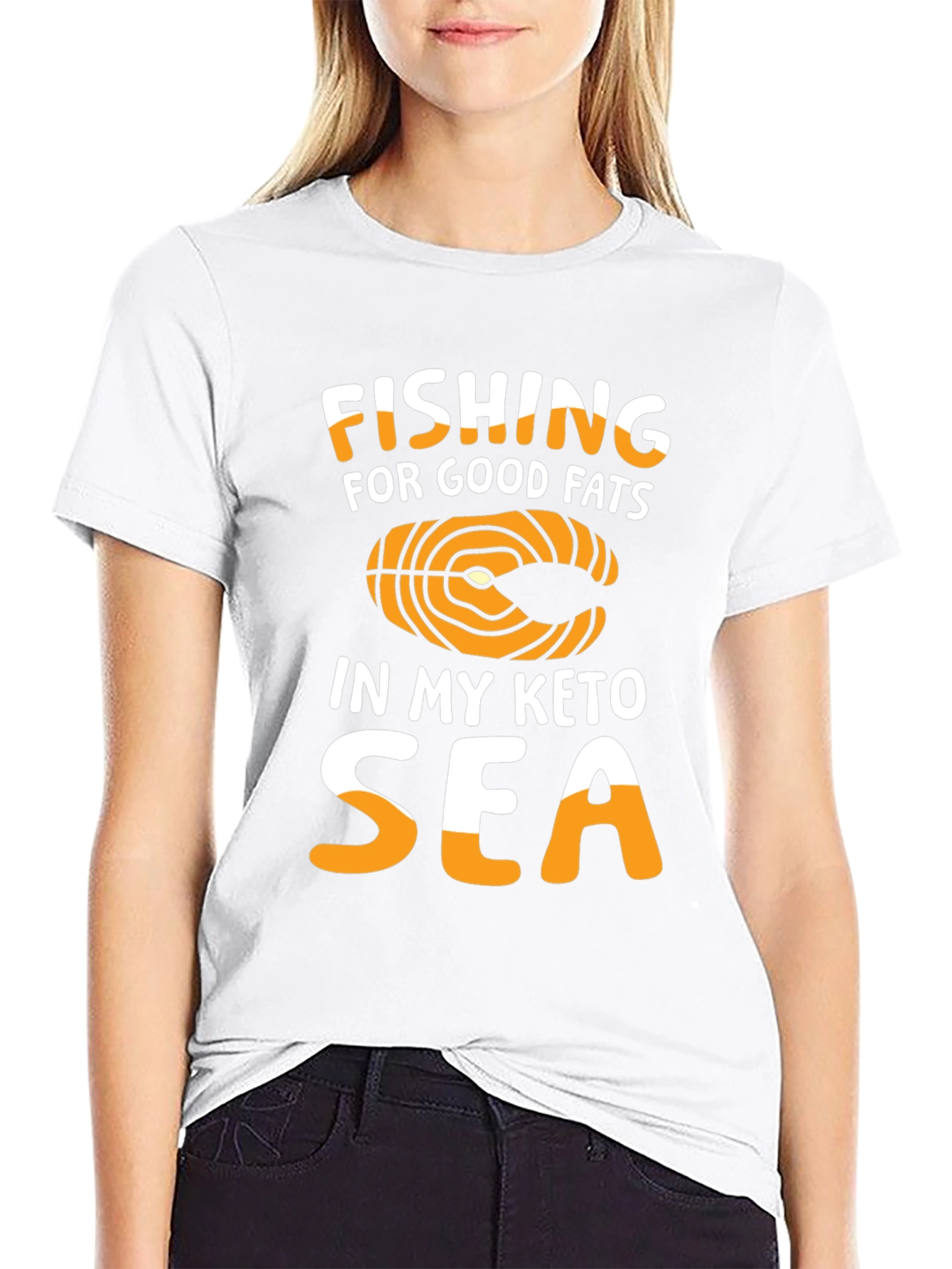 Fishing for Good Fats Keto T-Shirt